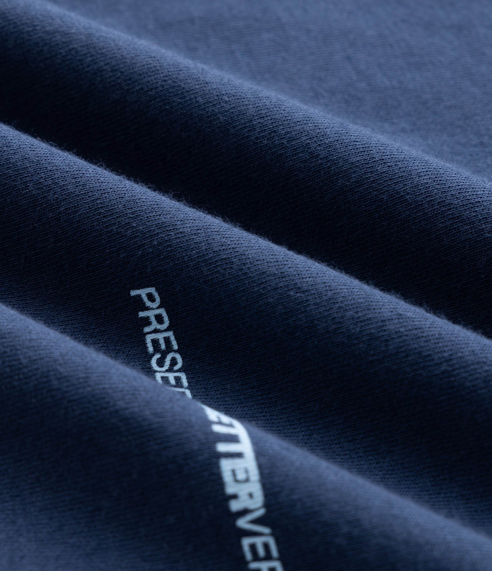 Camiseta Oversized em Malha Encorpada com Lettering Session Azul 7