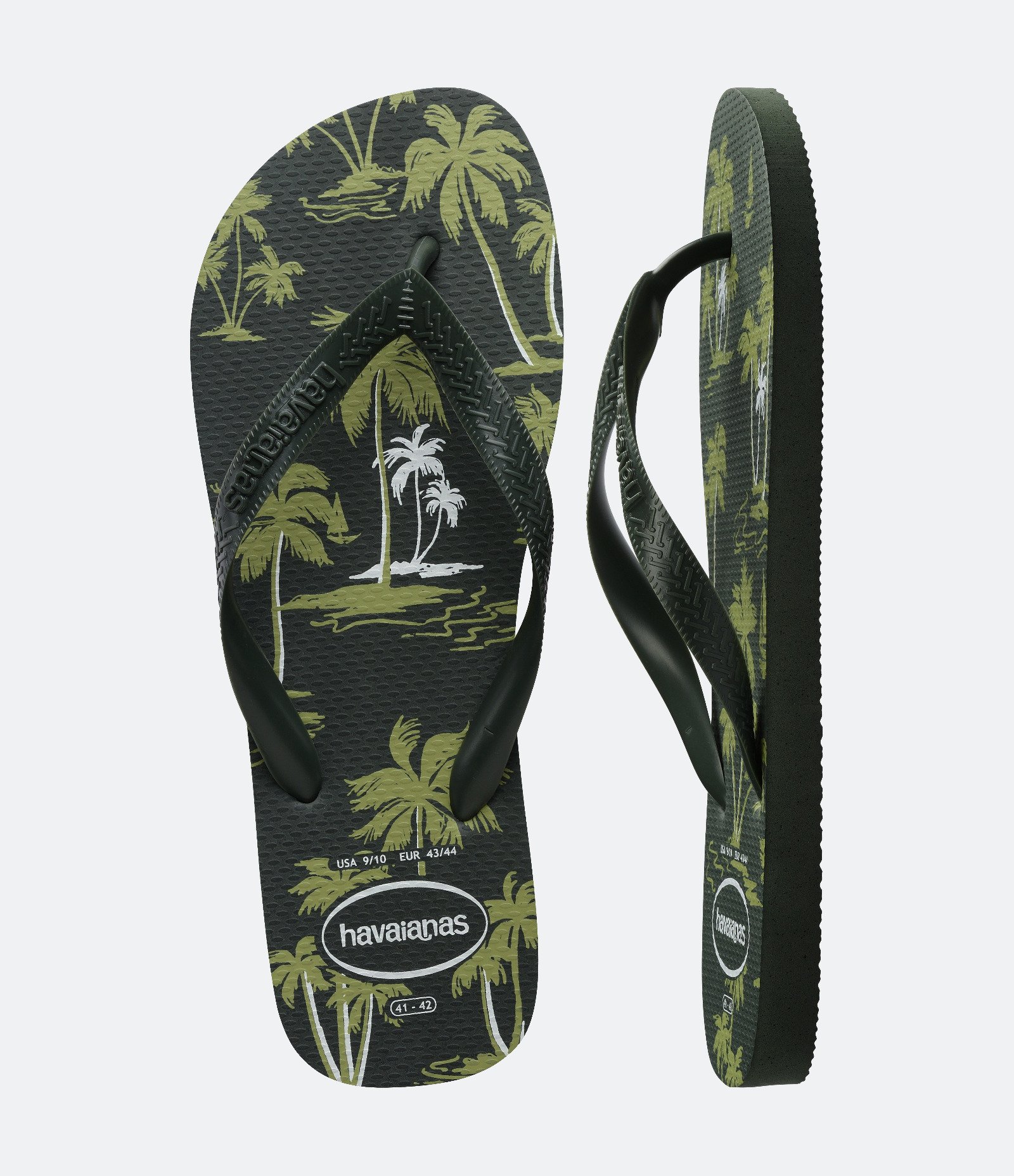 Chinelo Havaianas Aloha com Estampa Tropical Verde 4