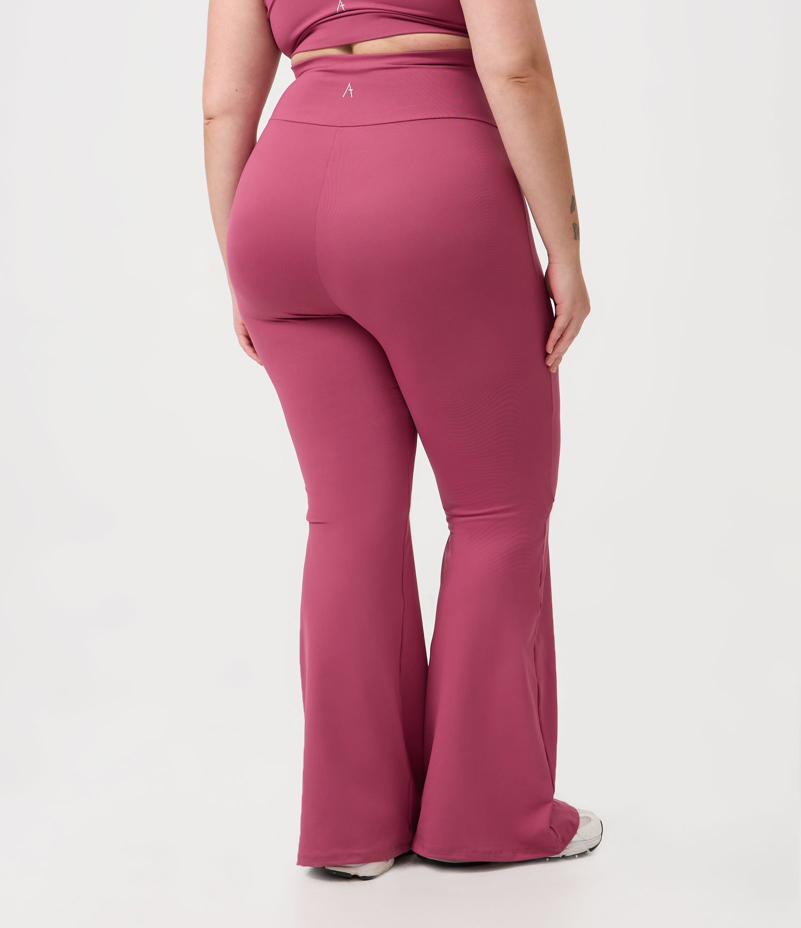 Calça Esportiva Bailarina em Poliamida Curve & Plus Size Roxo 4