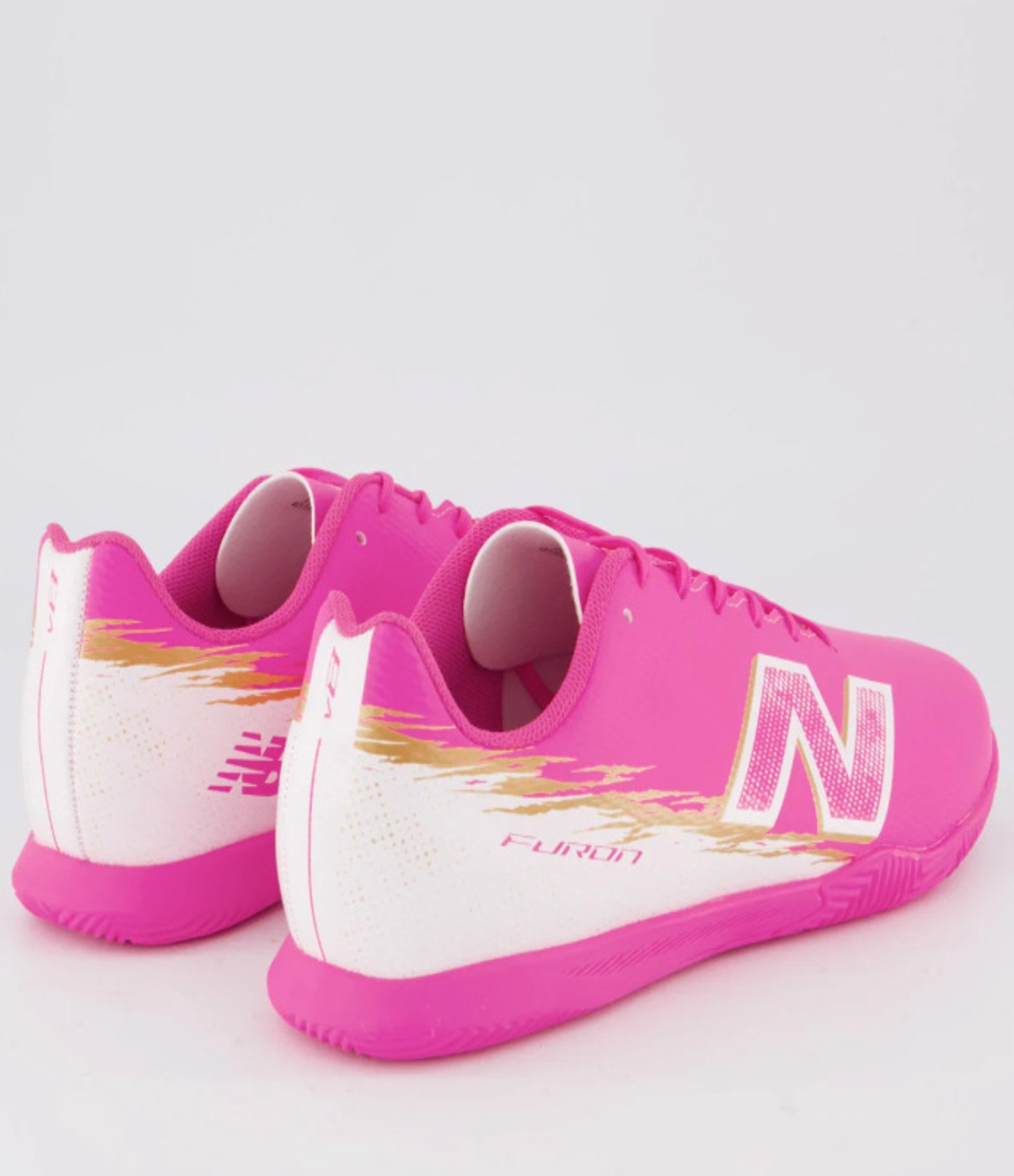 Tênis Chuteira em PU Futsal Furon Club Rosa 3