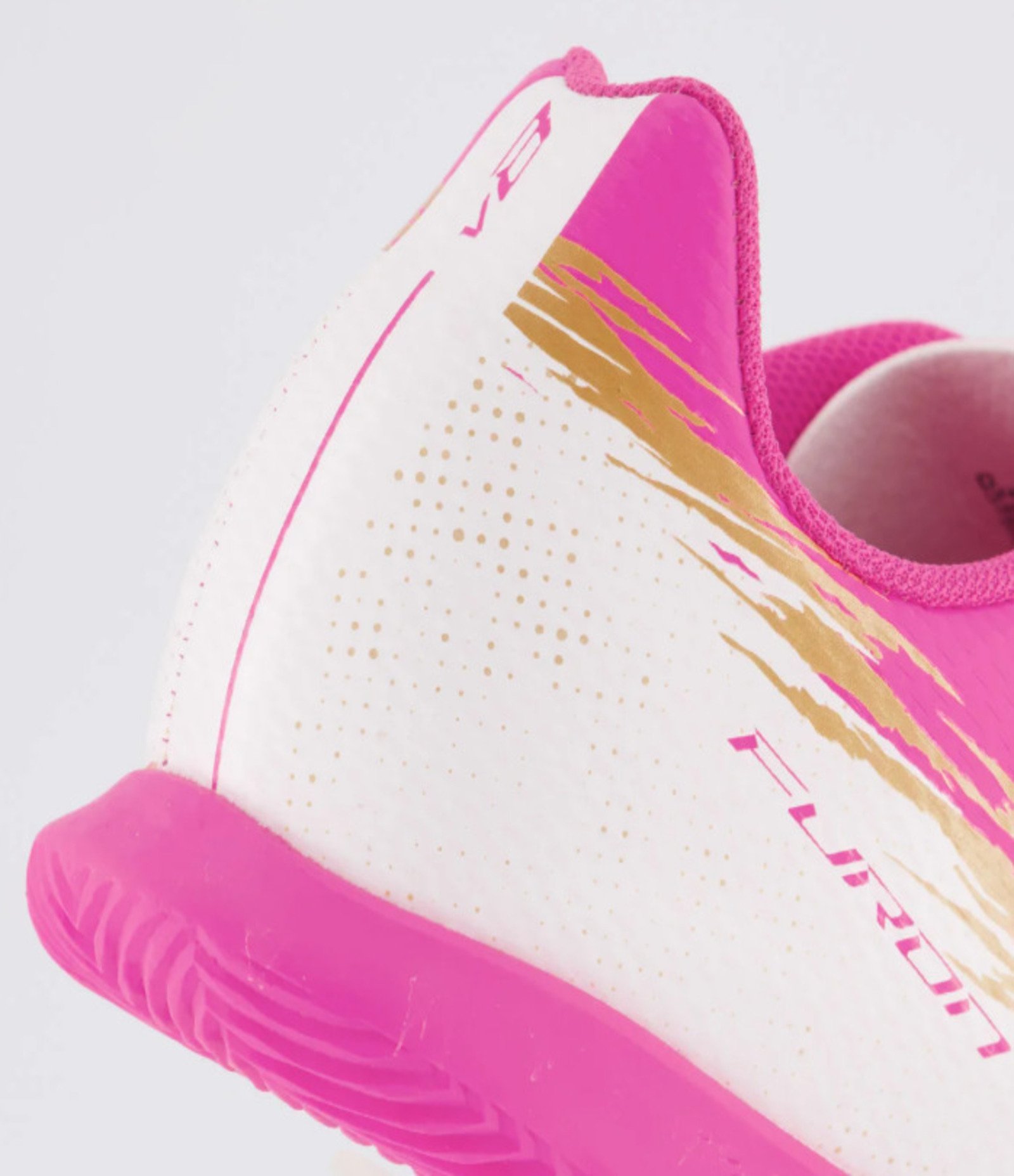 Tênis Chuteira em PU Futsal Furon Club Rosa 6