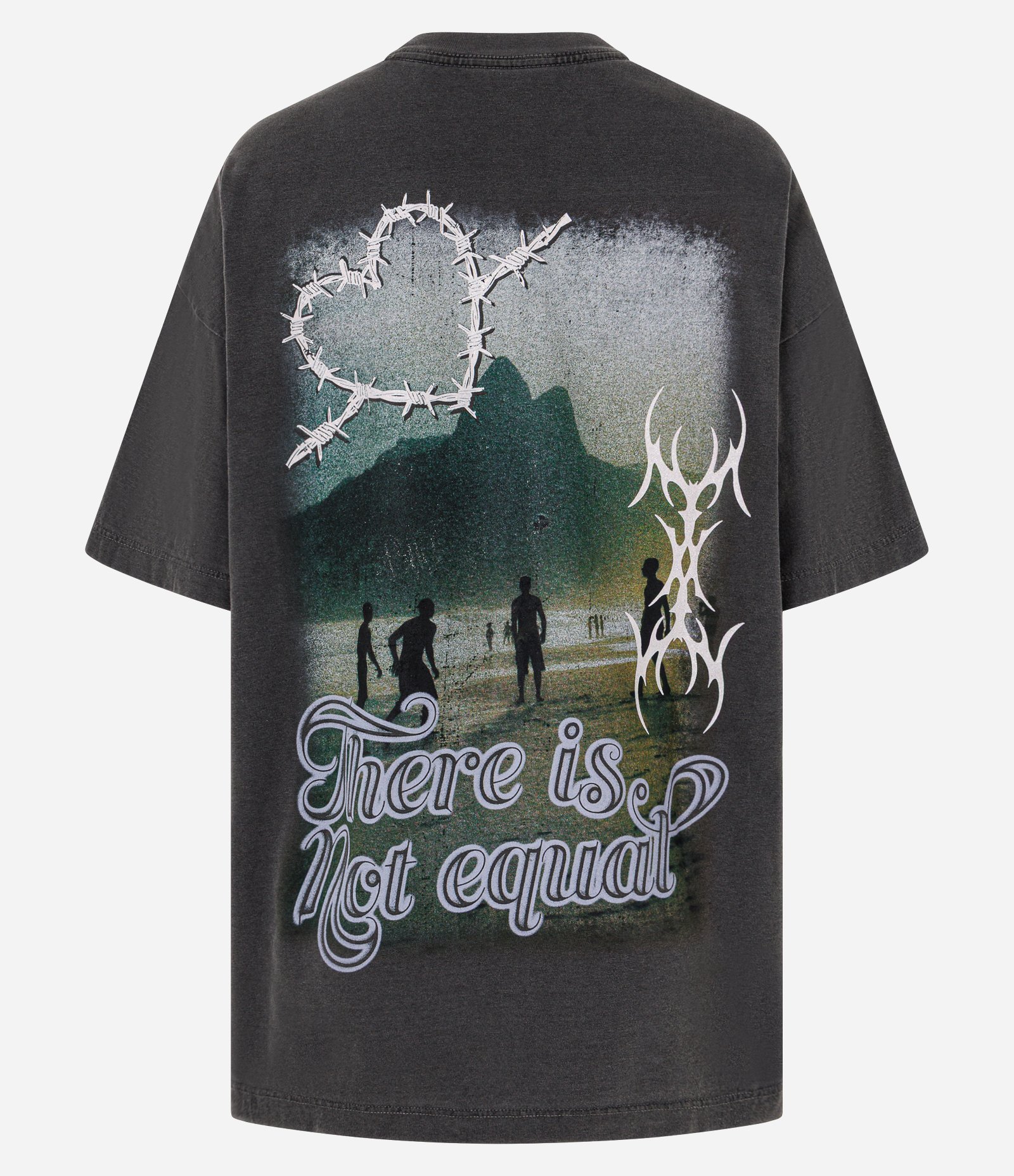 Camiseta Oversized em Algodão Lettering com Estampa I Love Brasil Preto 6