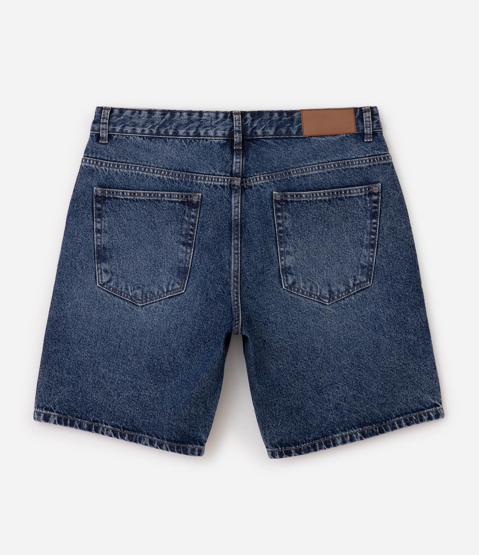 Bermuda Reta em Jeans 48 cm Azul 2
