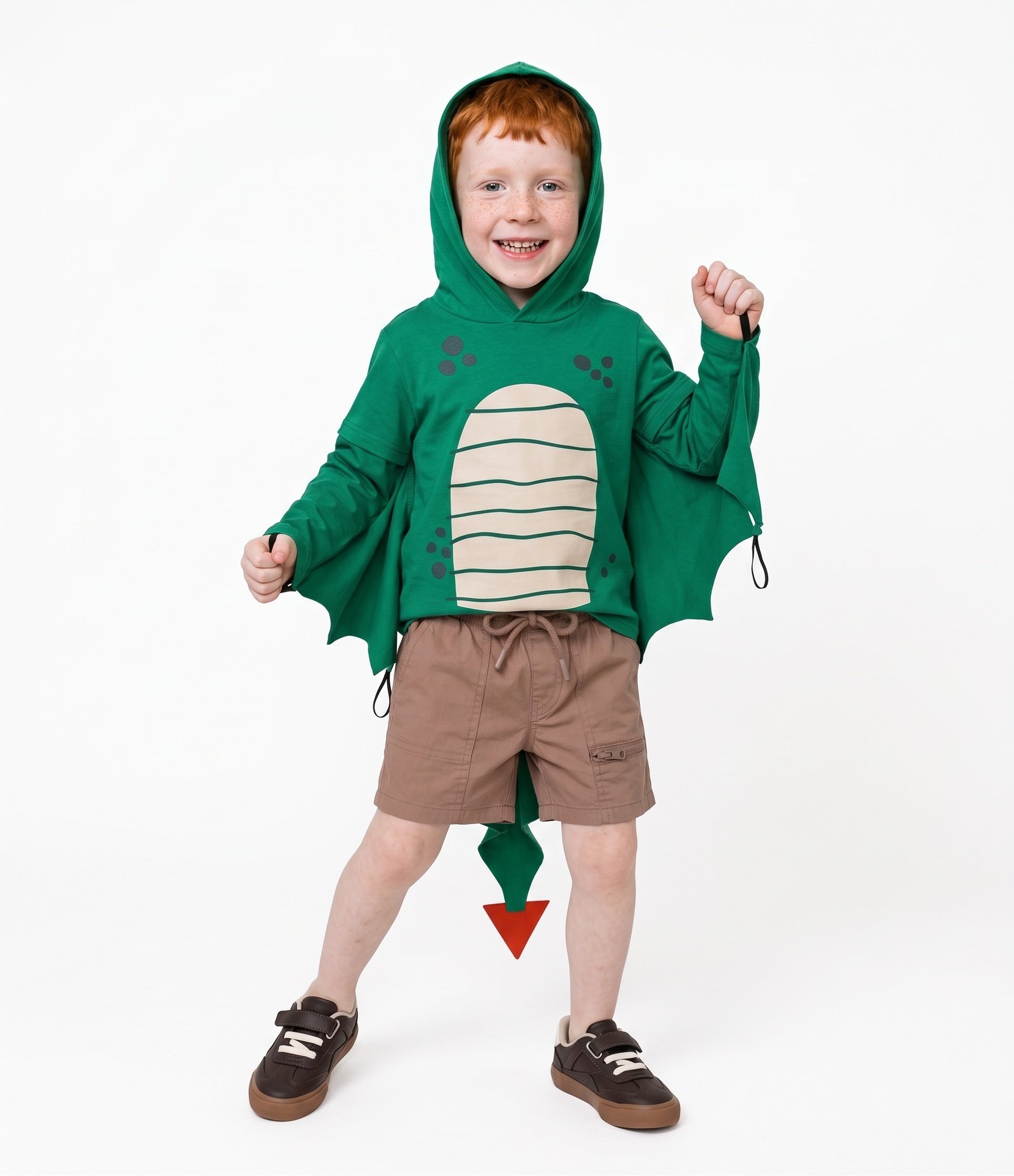Camiseta Divertida Infantil Em Algodão - Tam 1 a 6 Anos Verde 1