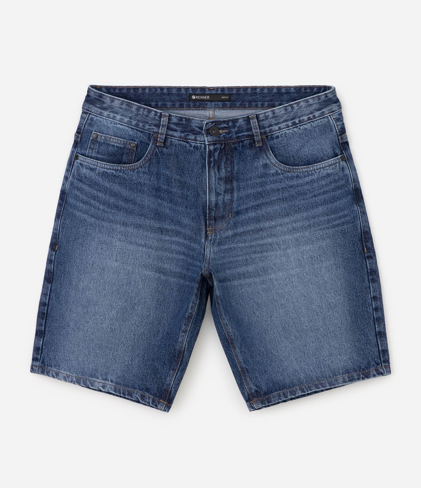 Bermuda Slim em Jeans Azul 1