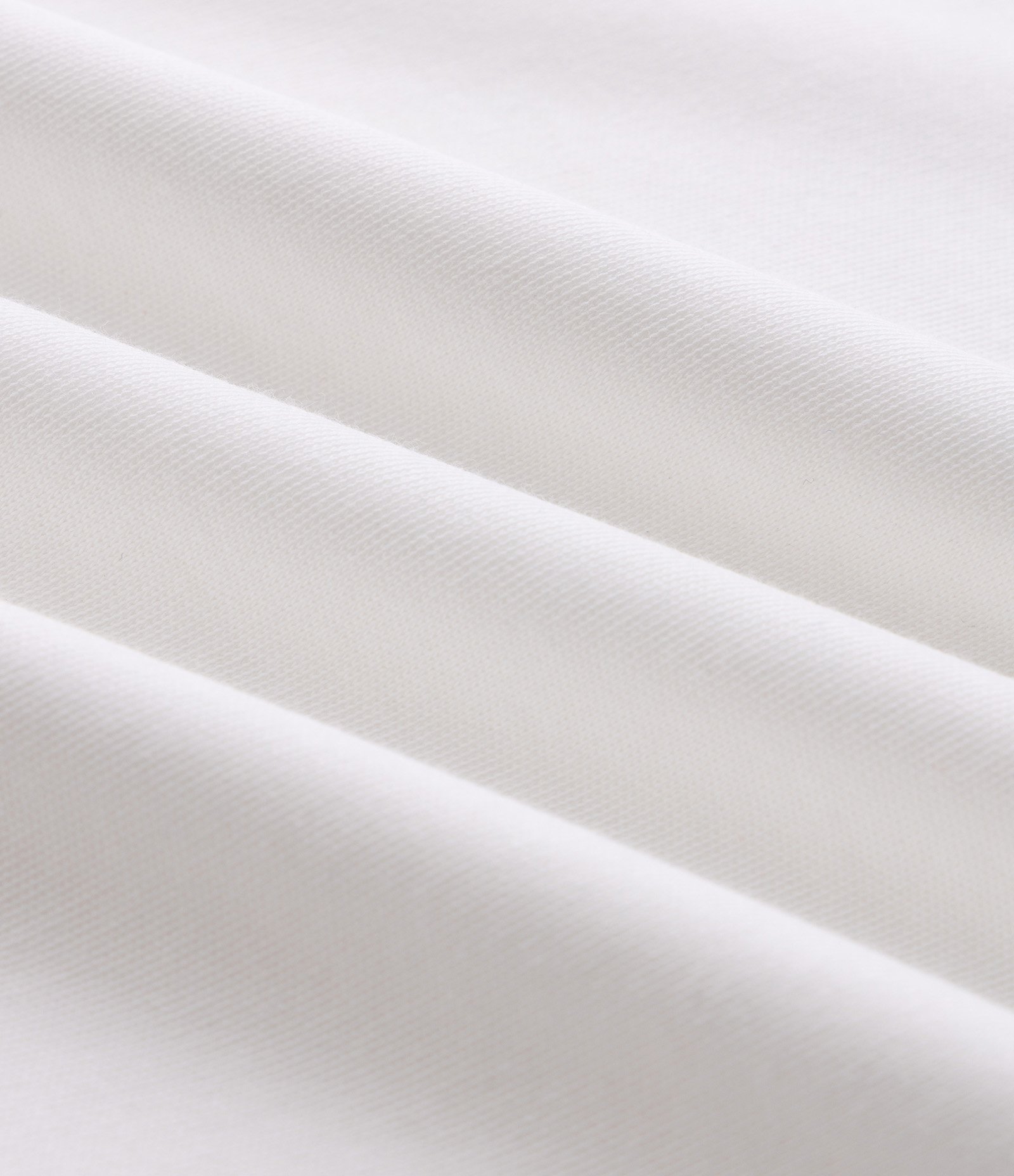 Camiseta Interlock em Algodão com Gola Redonda Branco 3
