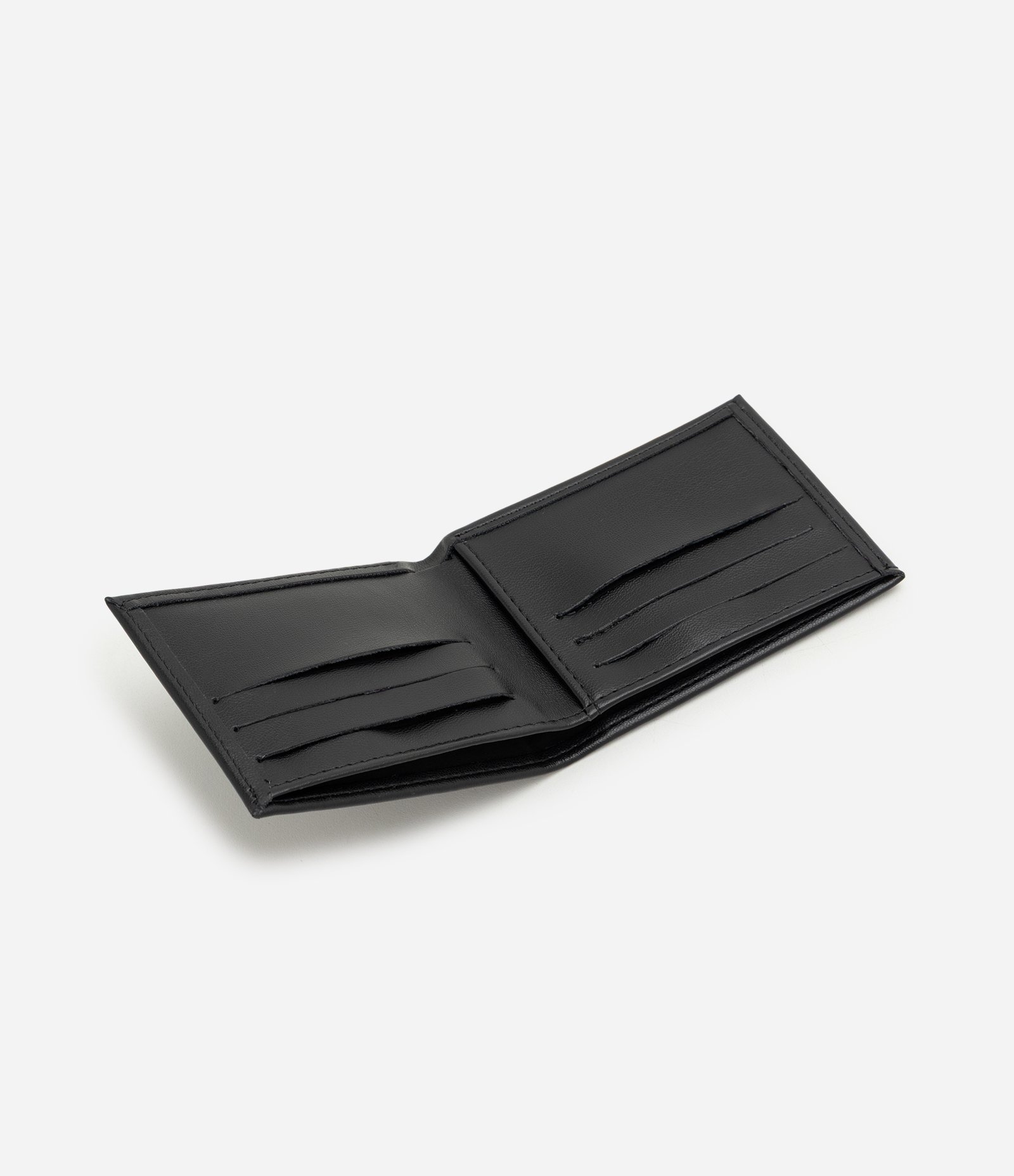 Carteira em PU Compacta Preto 5