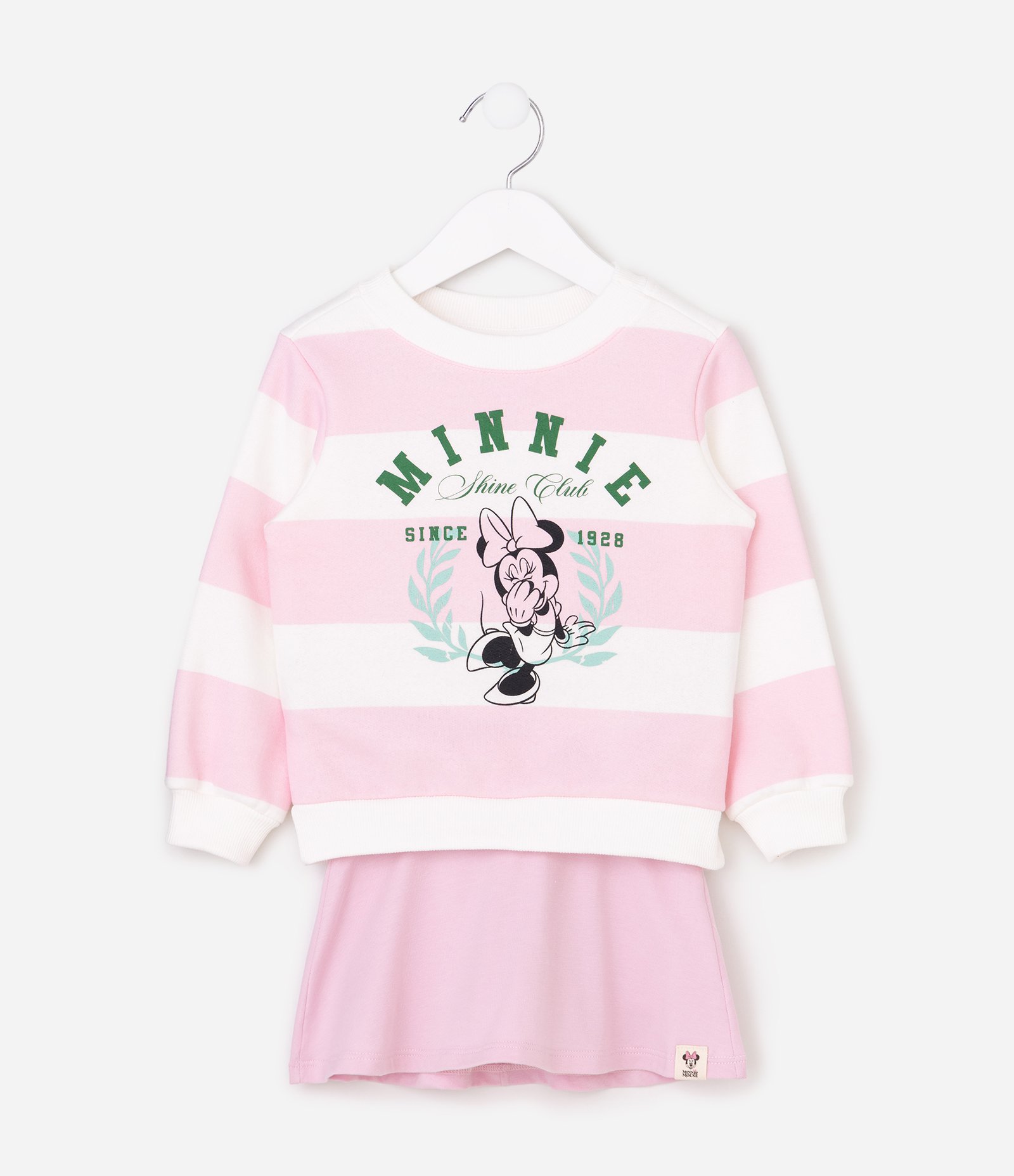 Conjunto Infantil Moletom Minnie - 1 a 6 Rosa 1