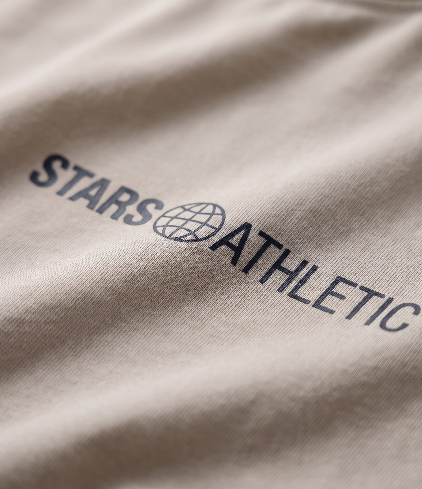 Camiseta Esportiva Dry com Manga Raglan e Lettering Stars Athletic Cinza 7