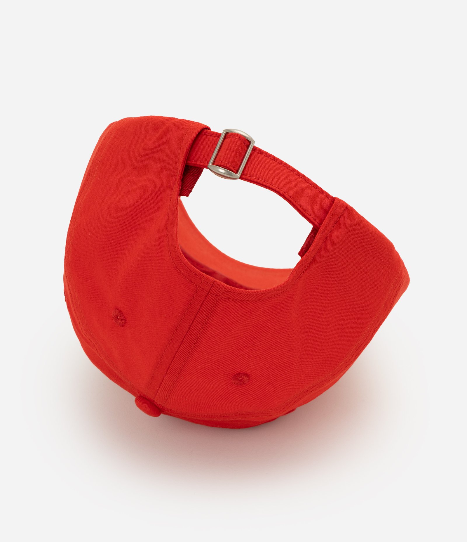 Boné em Sarja com Bordado Lettering Sport Season Vermelho 3