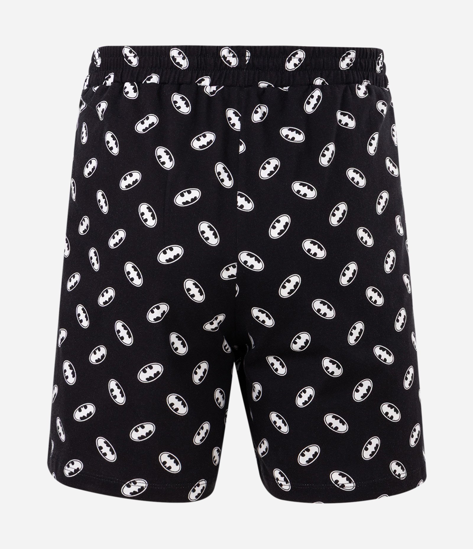 Pijama Curto em Algodão com Estampa do Batman Preto 4