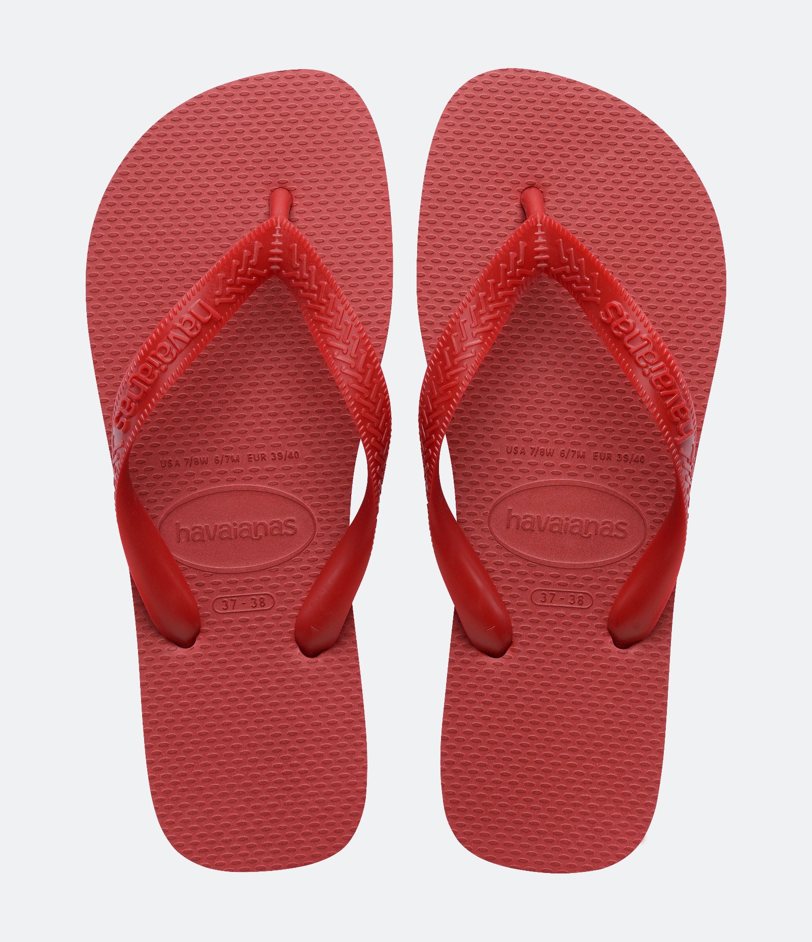 Chinelo Havaianas sem Estampa Vermelho 1