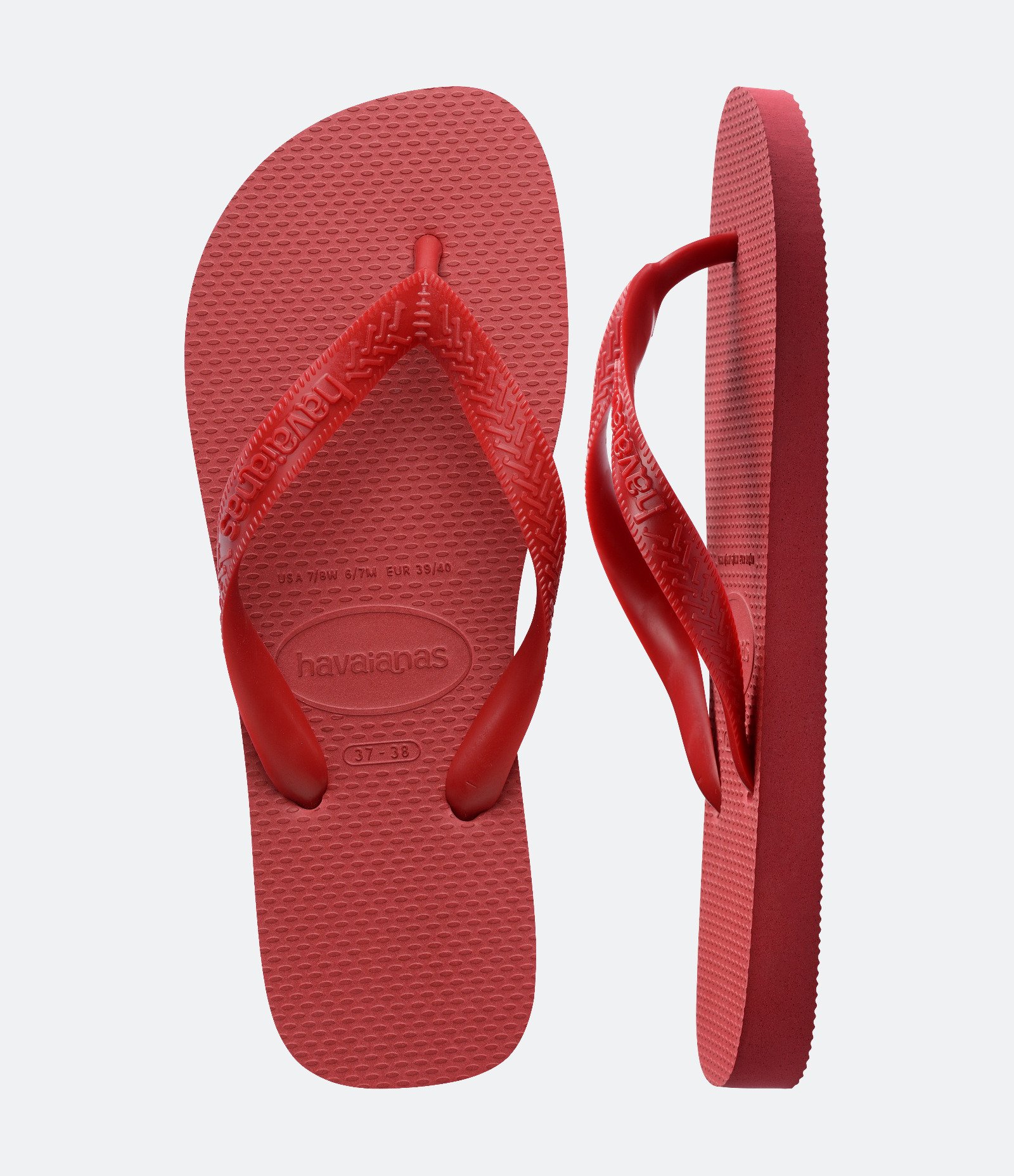 Chinelo Havaianas sem Estampa Vermelho 3