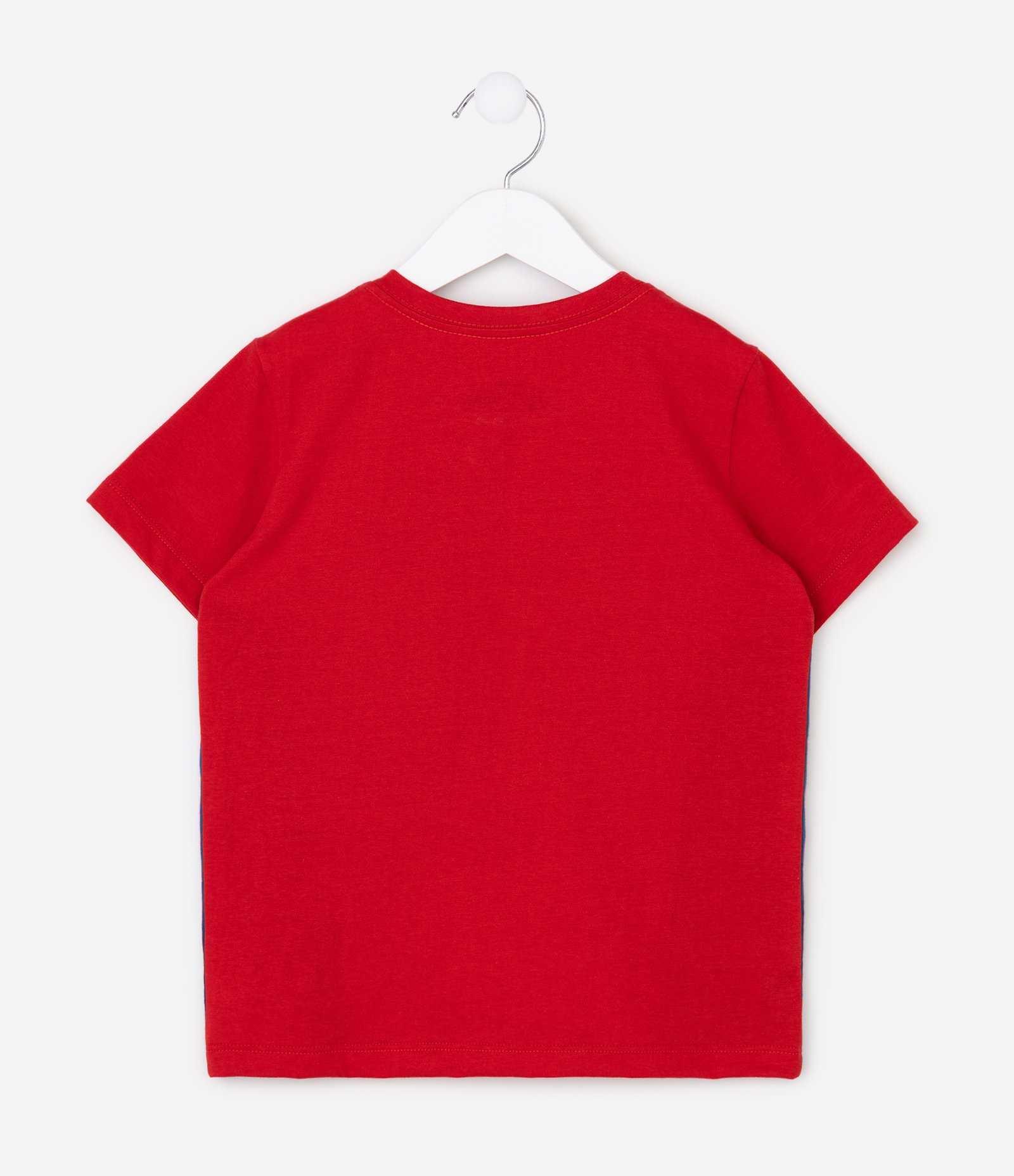 Camiseta Infantil Em Algodão Homem Aranha com Lança Teia Tam 4 a 10 Anos Vermelho 4