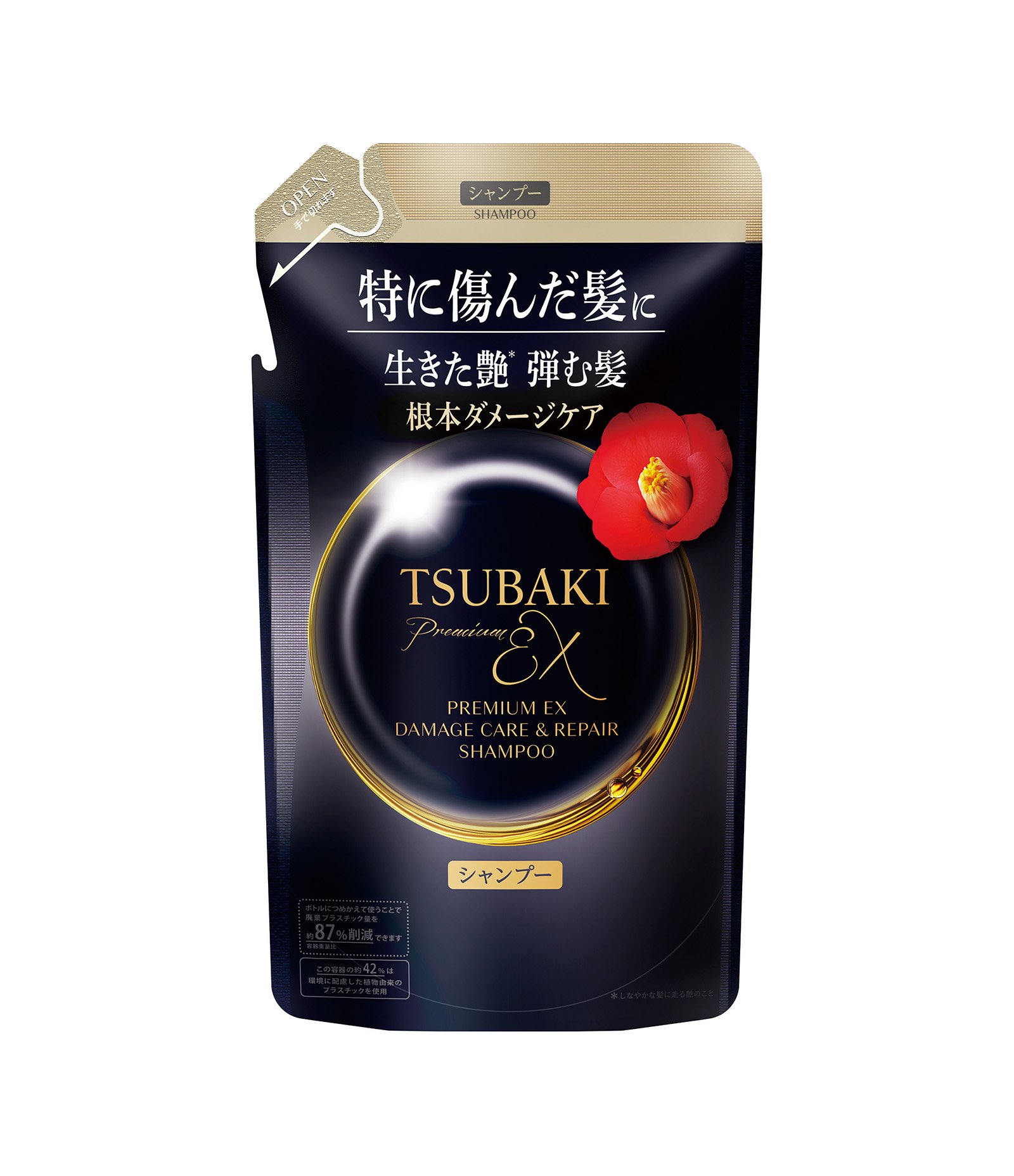 Refil Shampoo Premium EX Repair Tsubaki 300ML 1