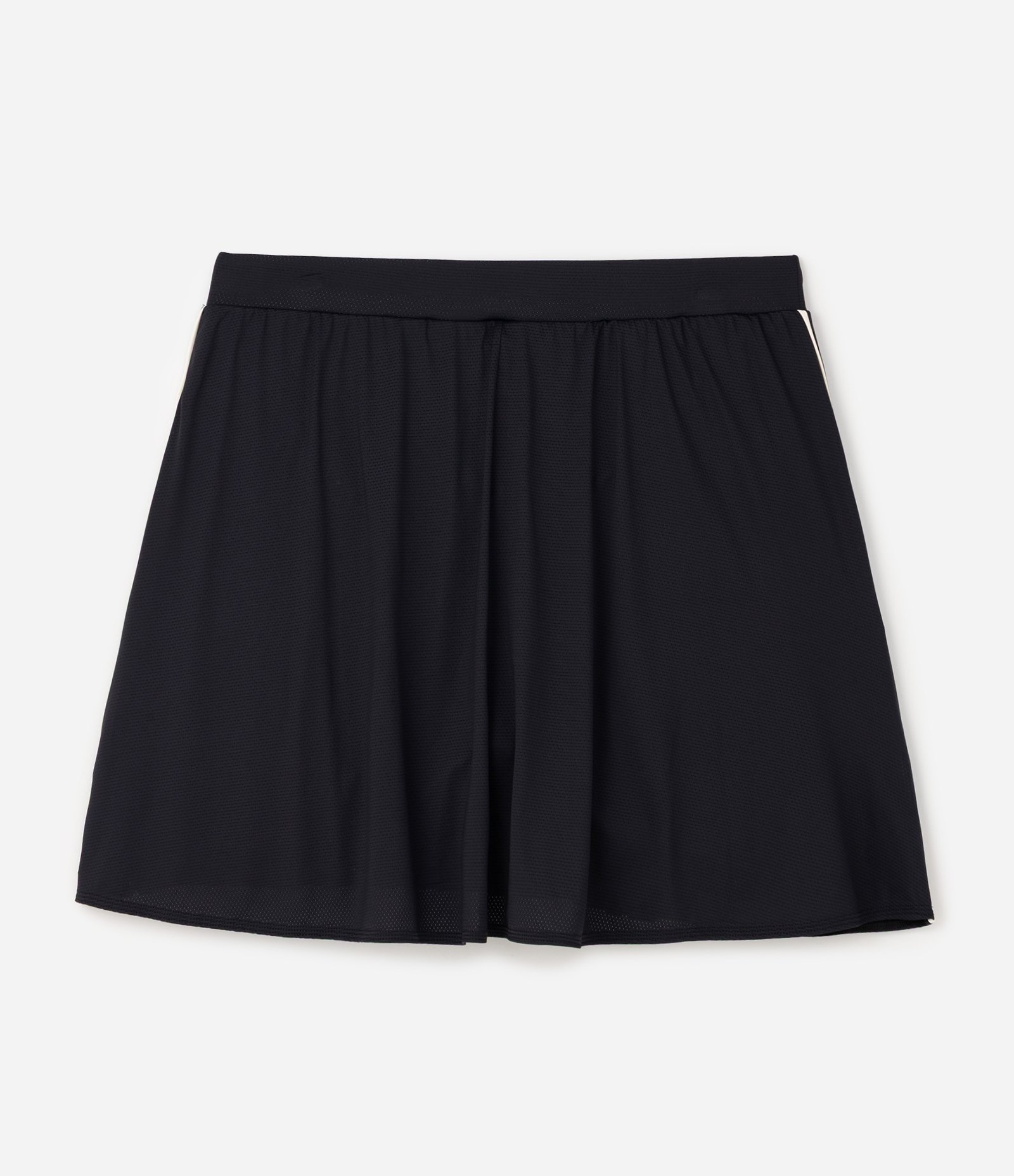 Short Saia em Poliamida com Frisos Laterais Curve & Plus Size Preto 8