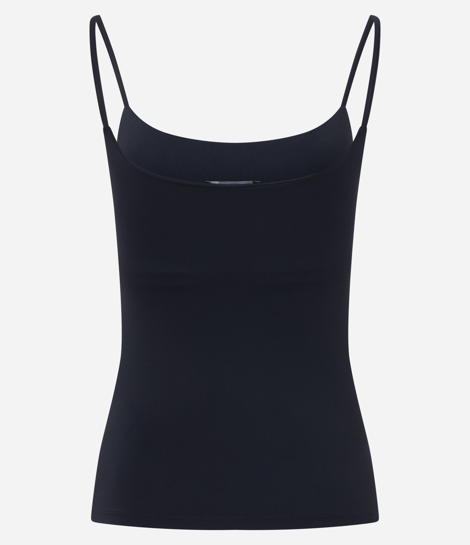 Blusa em Poliamida com Alças Finas e Bojo Preto 2