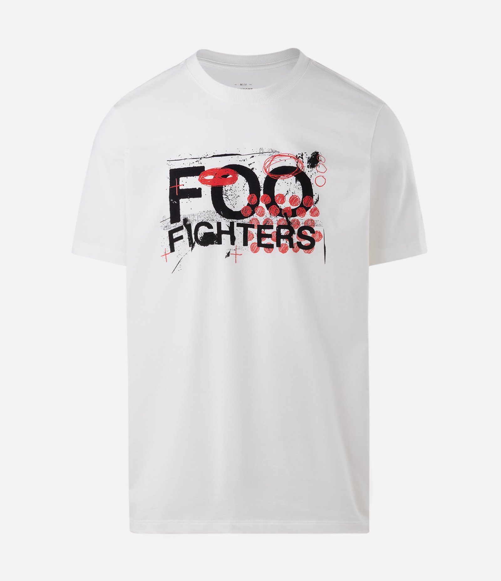 Camiseta Comfort em Algodão do Foo Fighters Branco 5