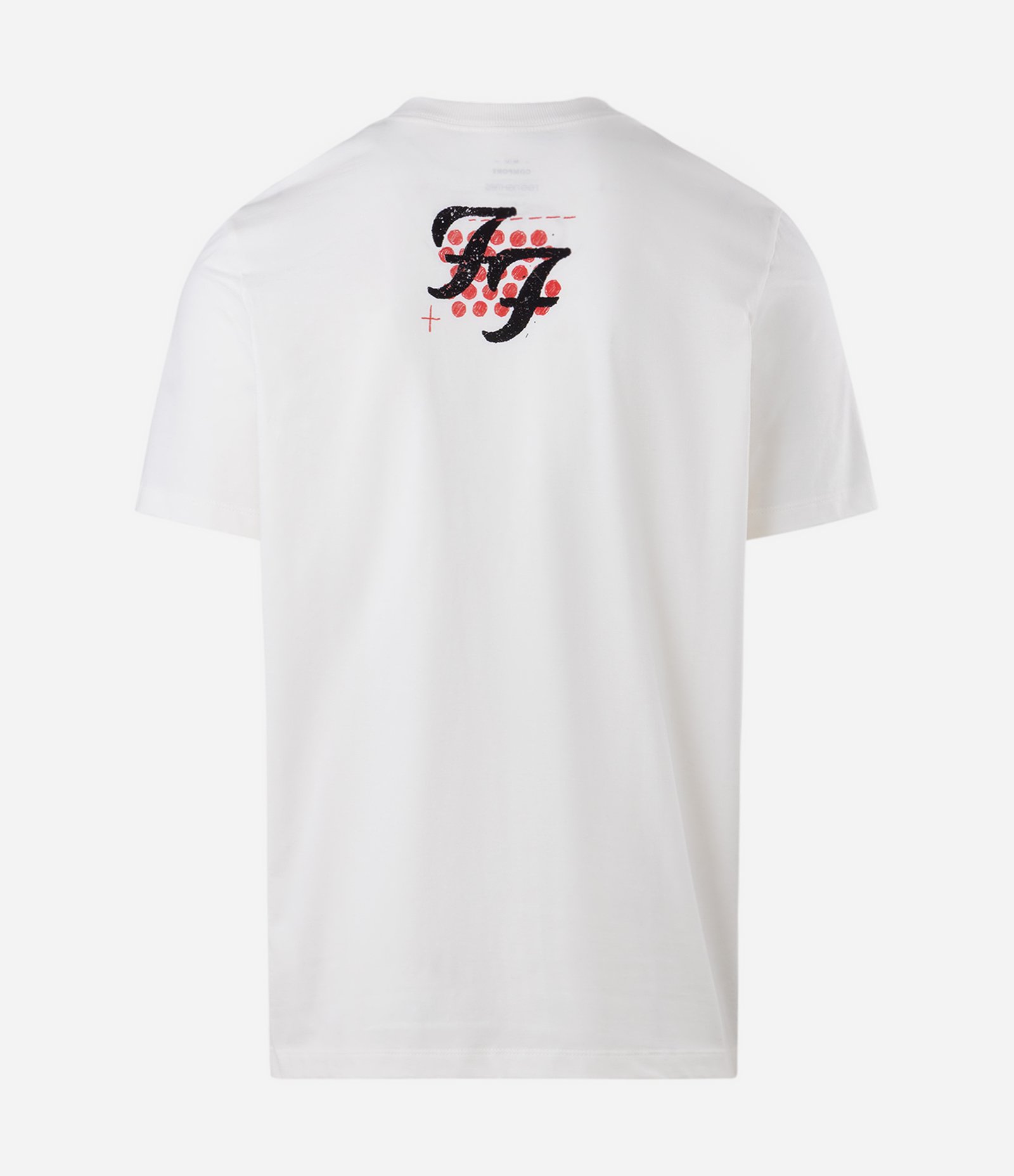 Camiseta Comfort em Algodão do Foo Fighters Branco 6