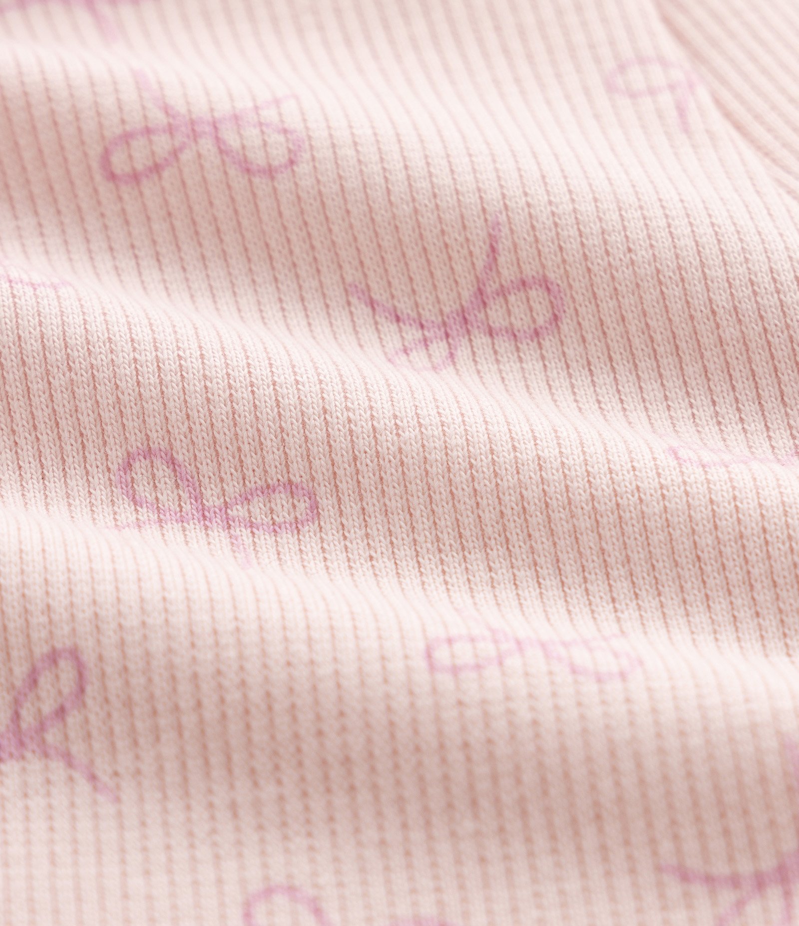 Short Infantil Ribana table em rib com frufru na barra e babadinho no cós Lacos 1-5-6 Rosa 6