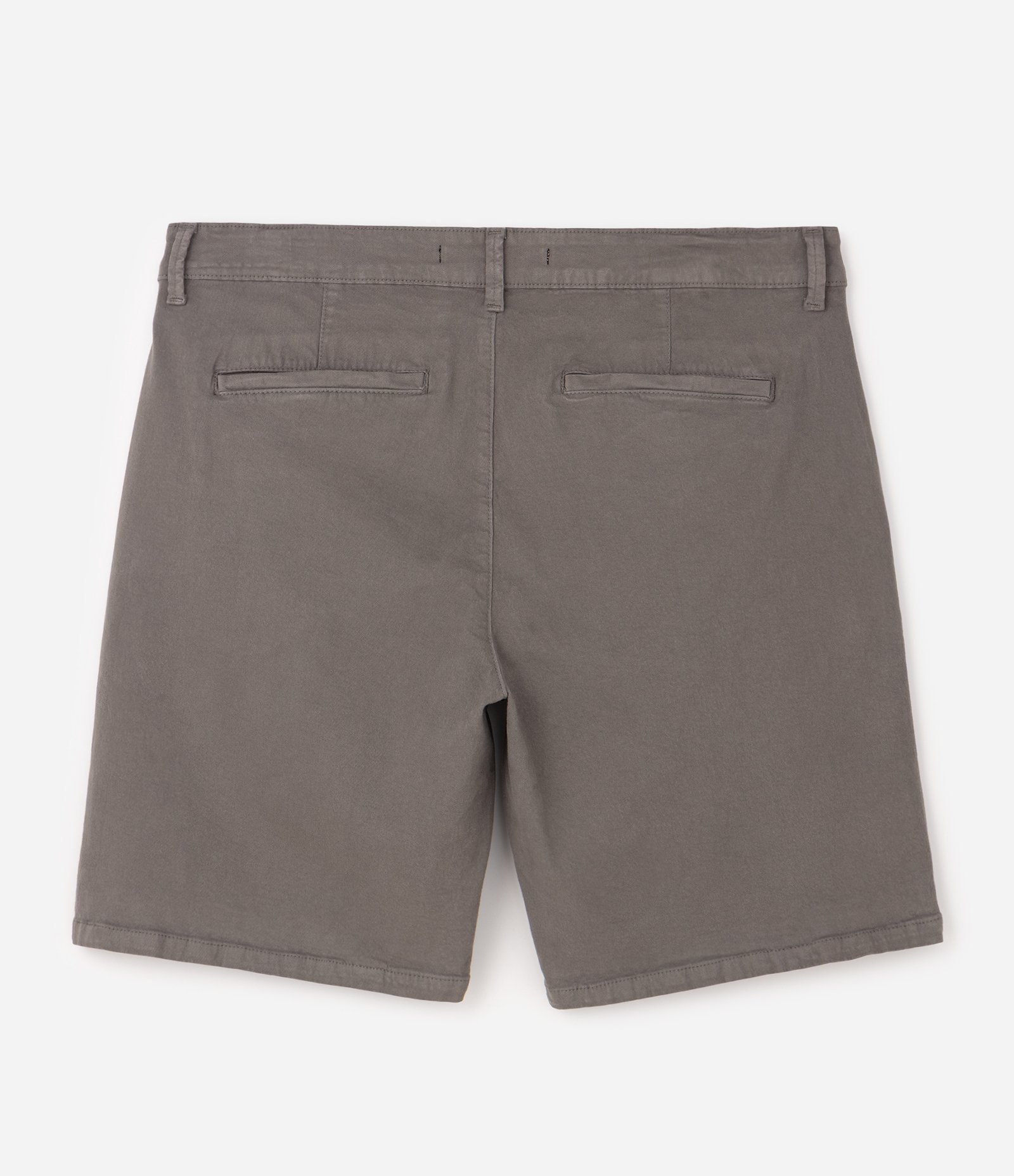 Bermuda Reta em Sarja 50cm Cinza 6