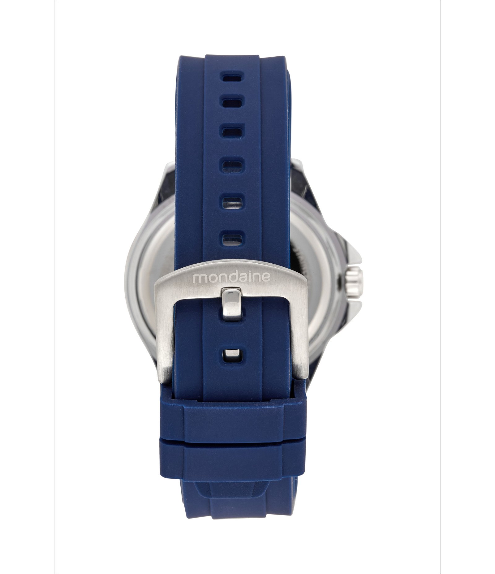 Relógio Analógico Mondaine em Silicone 33040GPMVGI2 Azul Escuro 4