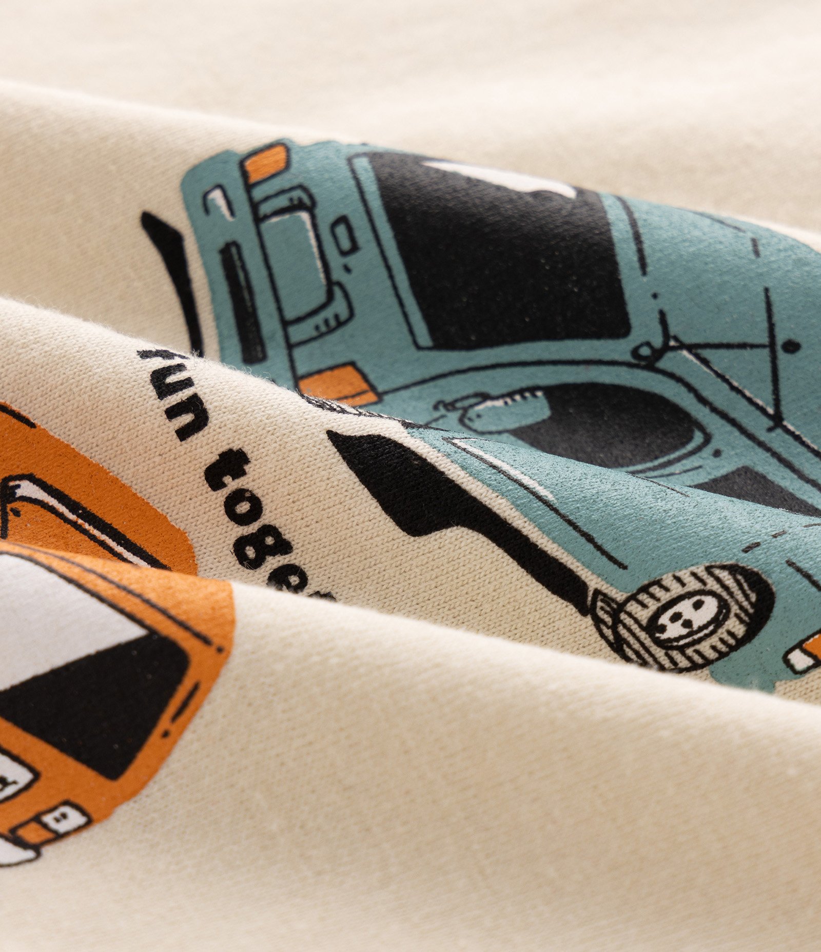 Camiseta Infantil Em Algodão Estampa Carros -Tam 1 a 6 Anos Bege 5