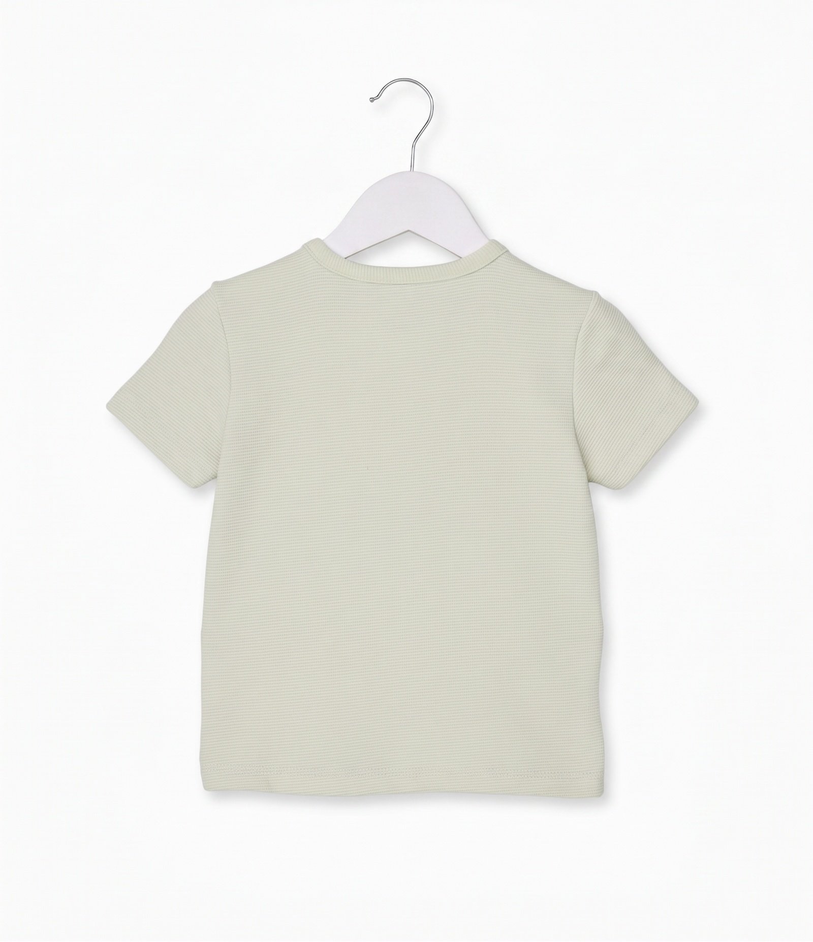 Camiseta Infantil Texturizada e Bordado de Tubarão - Tam 1 a 6 anos Verde 2