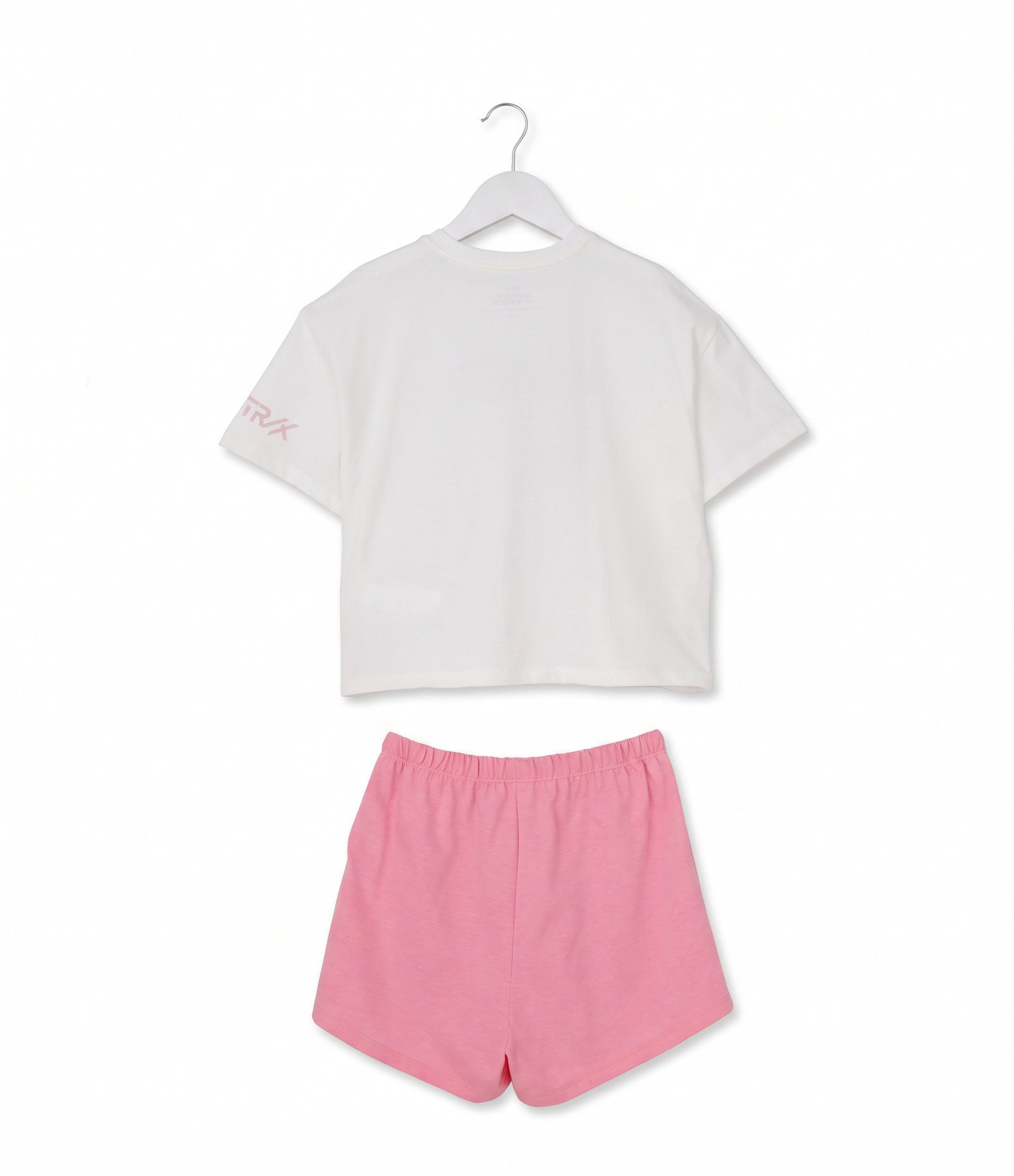 Conjunto Infantil em Algodão K-Pop Demon Hunters - Tam 5 a 14 Anos Branco 2