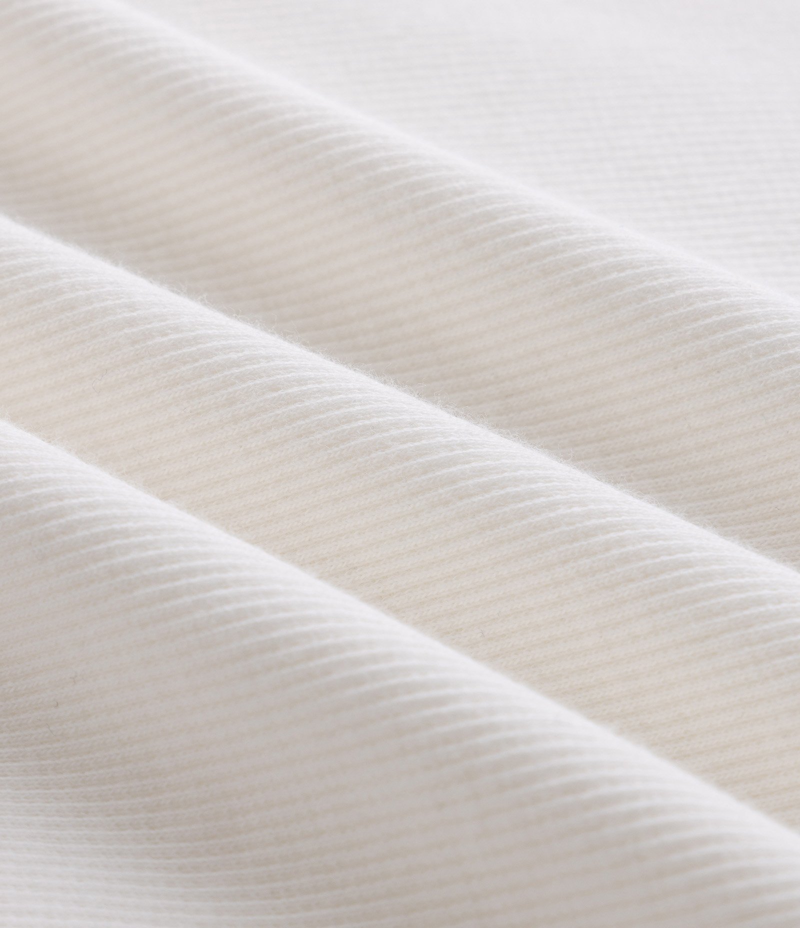 Camiseta Regular em Algodão Canelado com Ribana Contrastante Branco 7