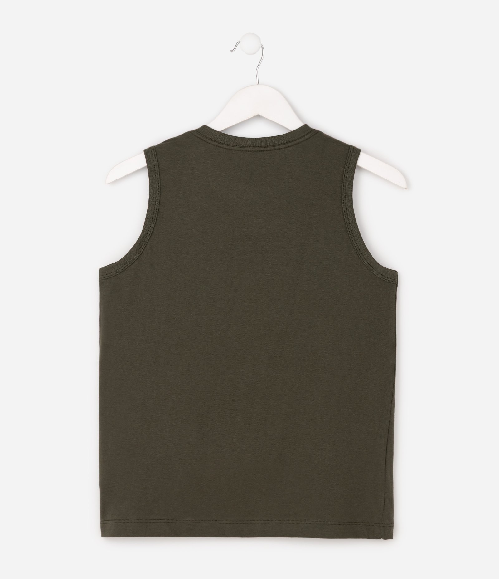 Camiseta Infantil Em Algodão Listrada com Estampa Localizada - Tam 5 a 14 Anos Verde 8
