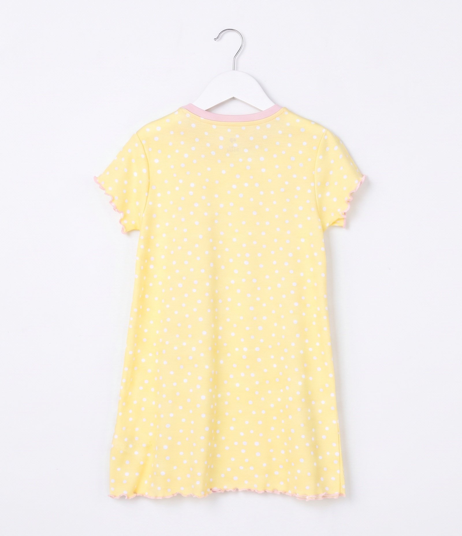 Camisola Infantil Em Algodão Estampa Gatinhos - Tam 5 a 14 Anos Amarelo 2