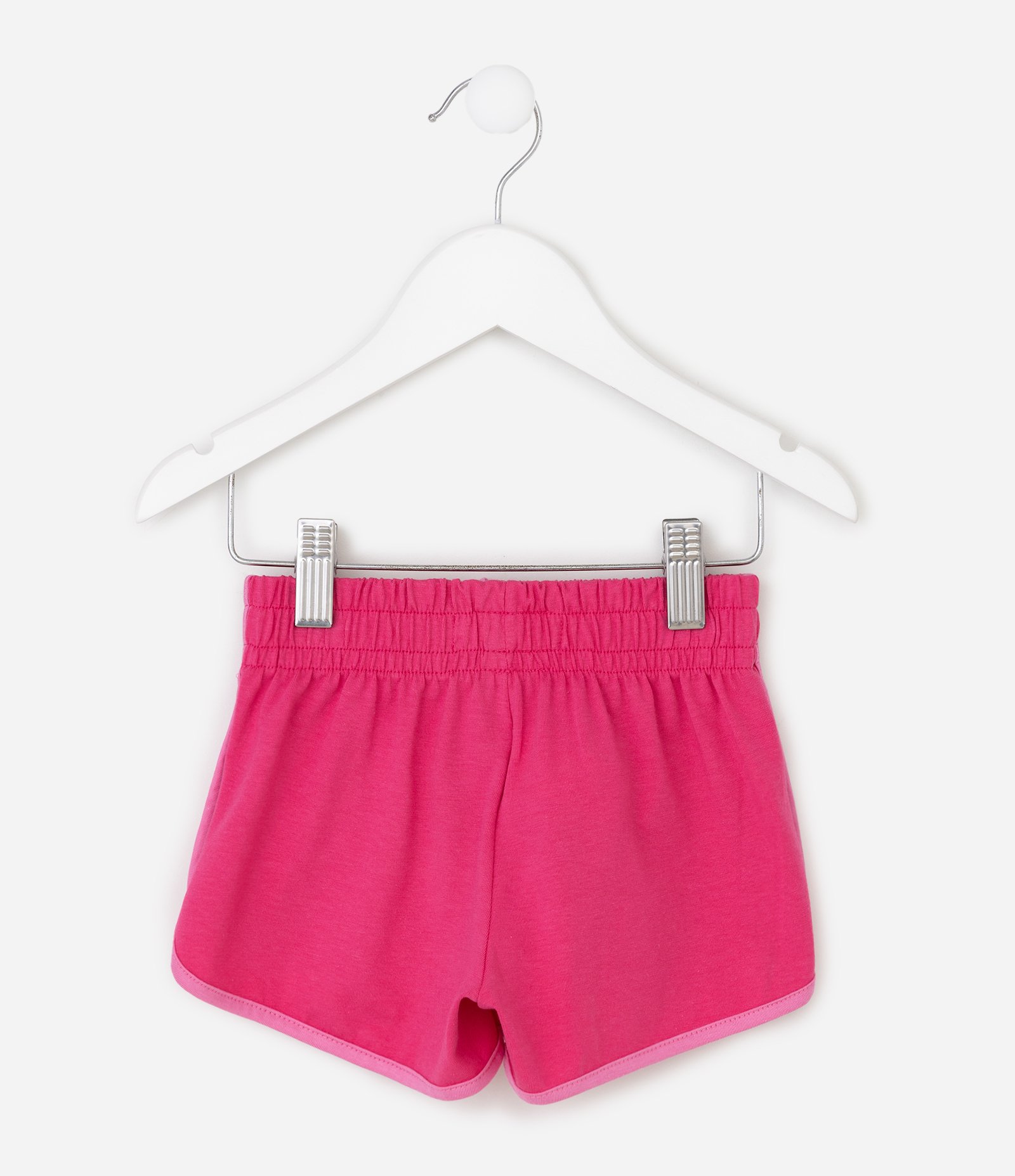 Short Runner Infantil com Detalhes Contrastantes - Tam 1 a 6 Anos Rosa 4
