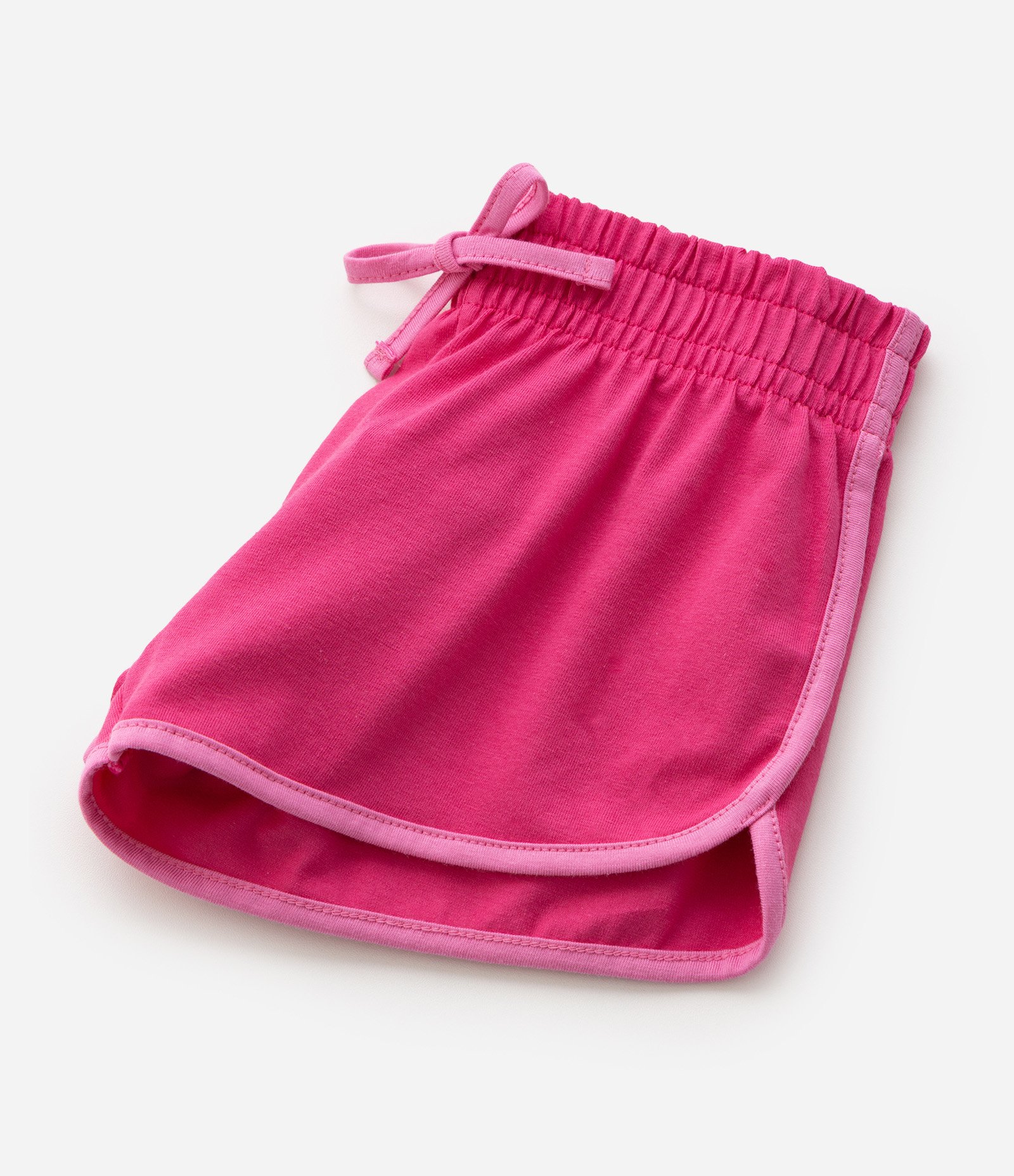 Short Runner Infantil com Detalhes Contrastantes - Tam 1 a 6 Anos Rosa 6