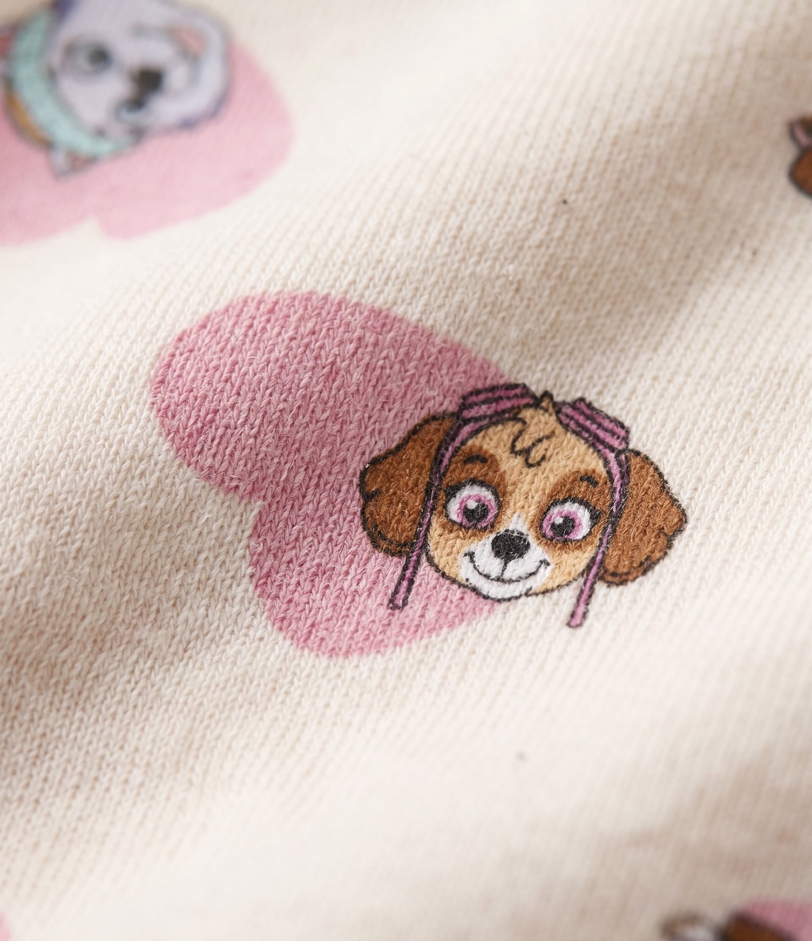 Pijama Infantil em Algodão Estampa Patrulha Canina - Tam 2 a 6 anos Bege 3