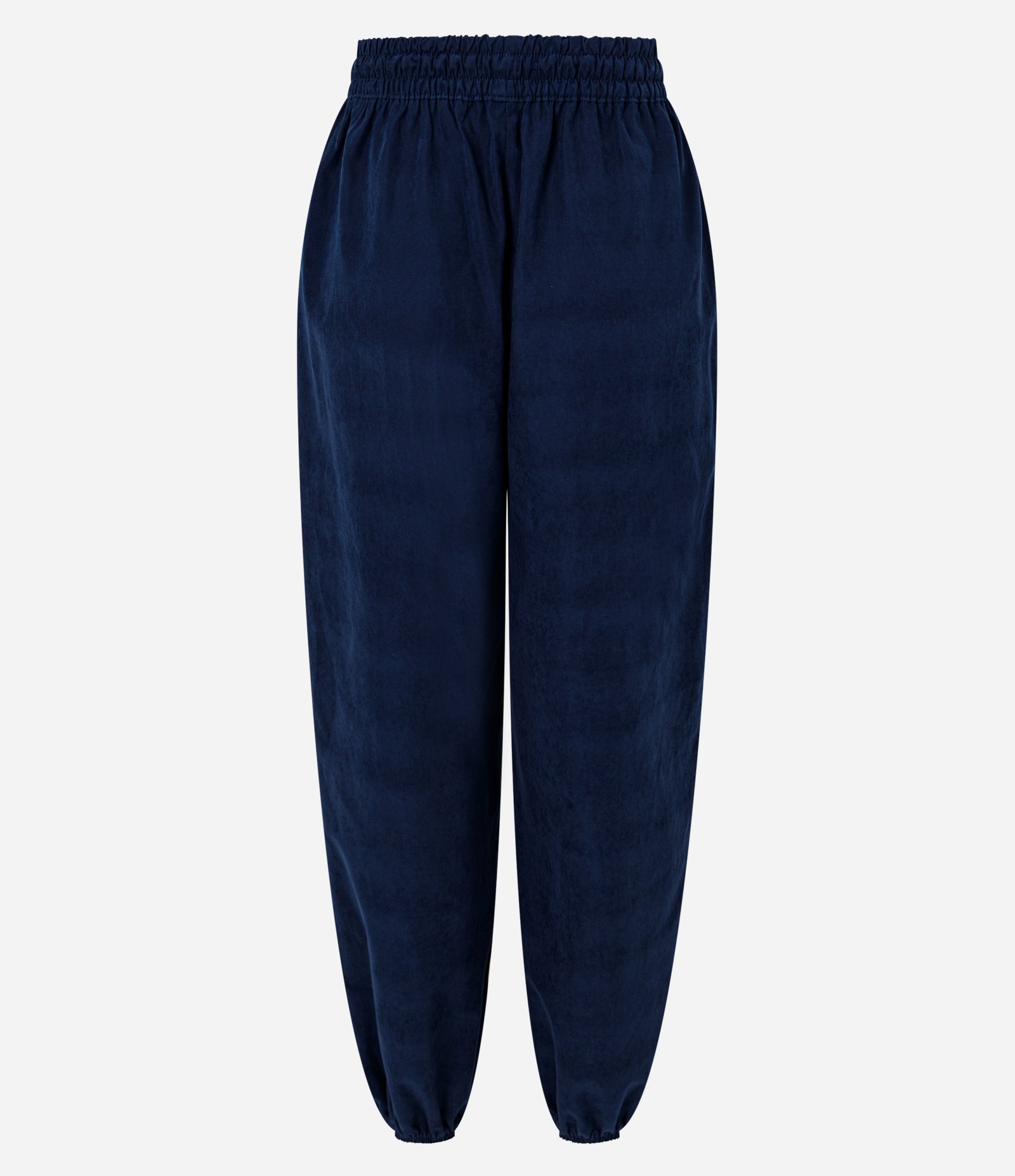 Calça Jogger com Bolsos e Cós Elástico Azul 2