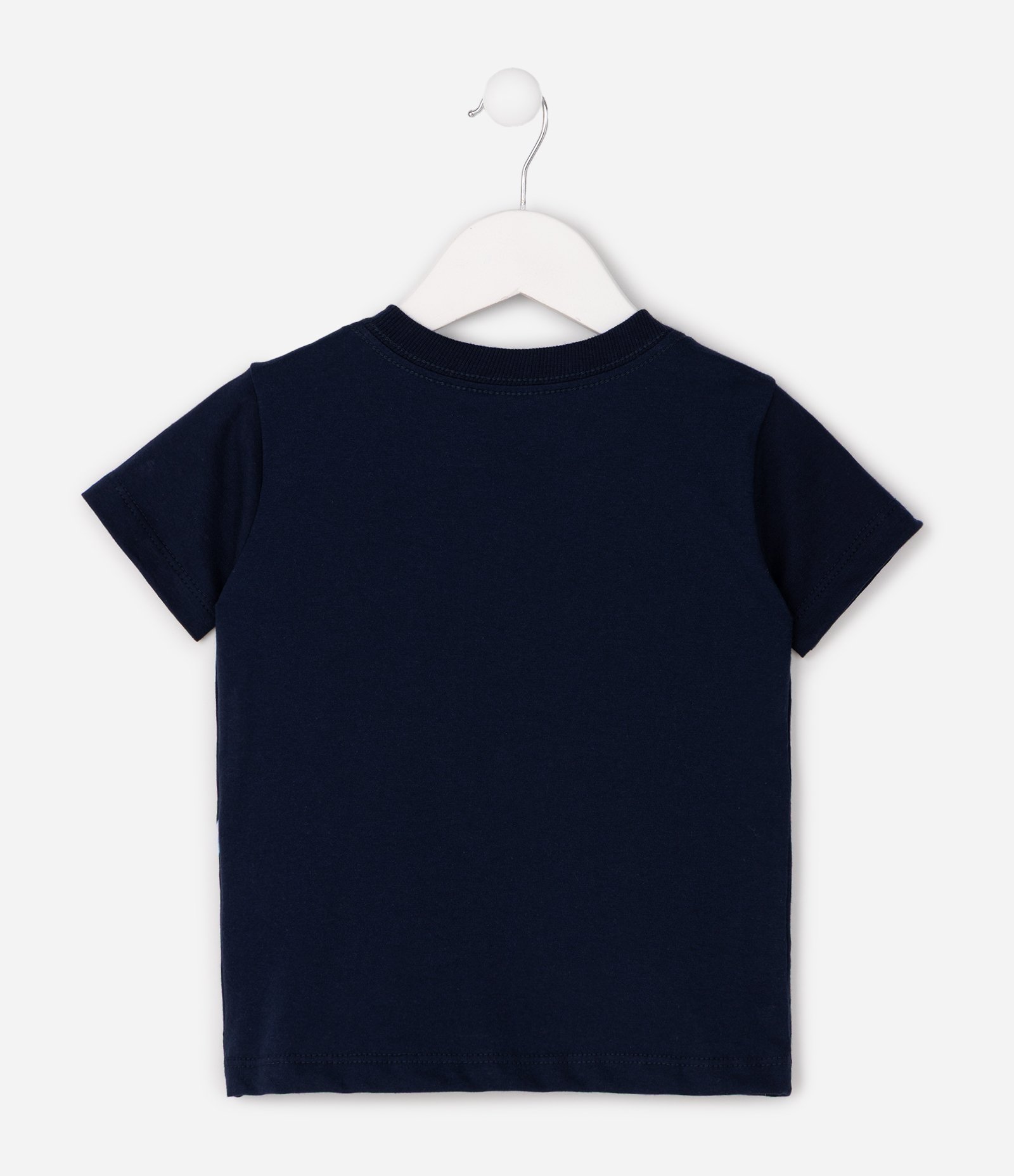 Camiseta Infantil Em Algodão Bluey com Estampa Lateral - Tam 2 a 6 Anos Azul 5