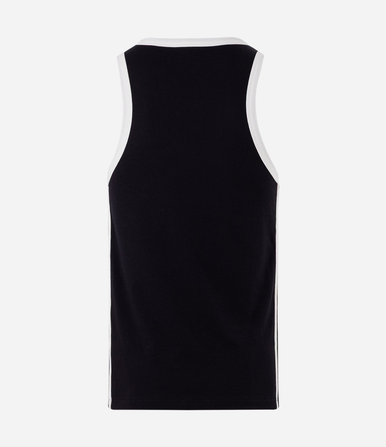 Regata Muscle em Algodão com Linha Contrastante Preto 2