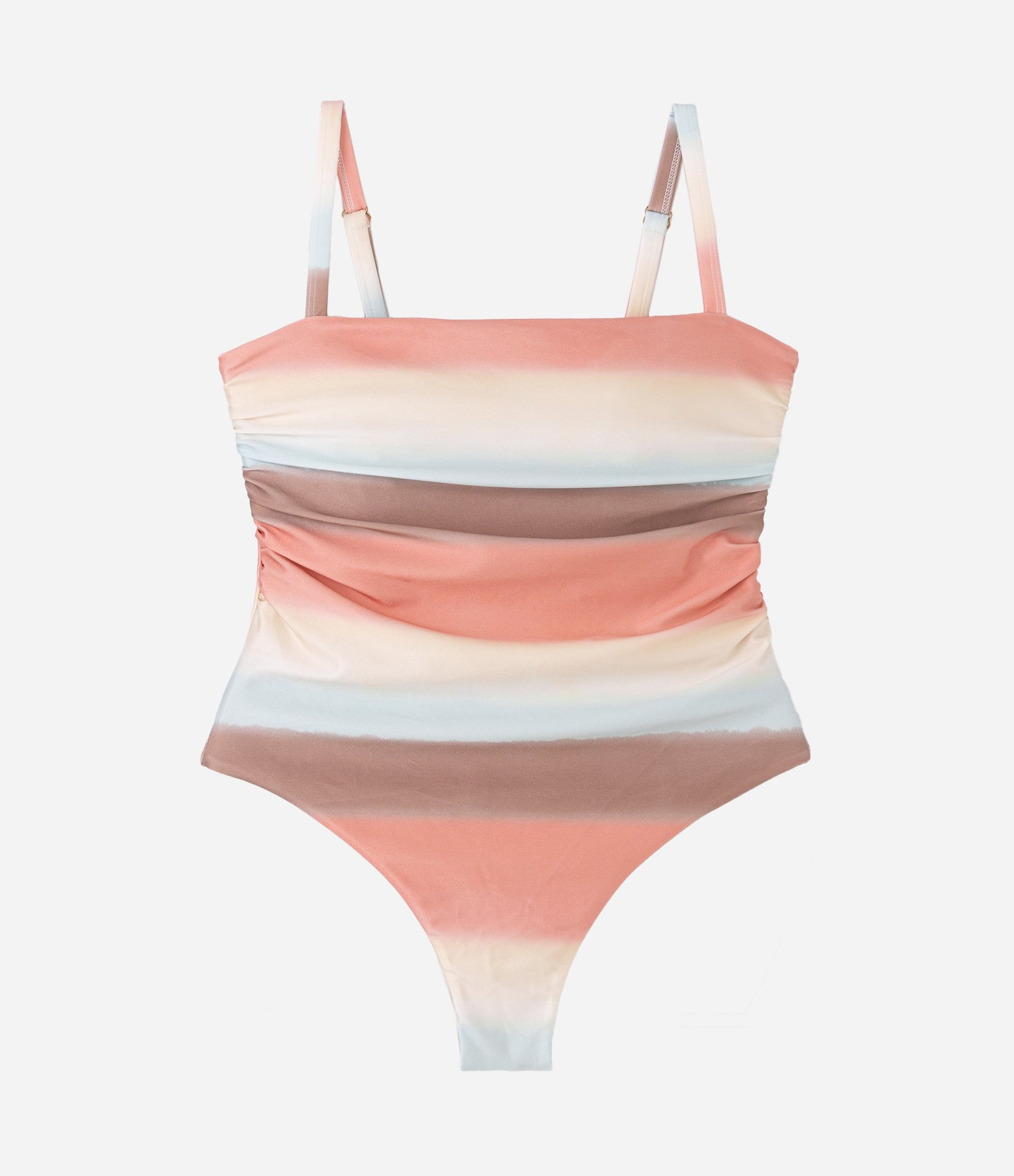 Maiô Degradê com Decote Reto Curve & Plus Size Multicores 3