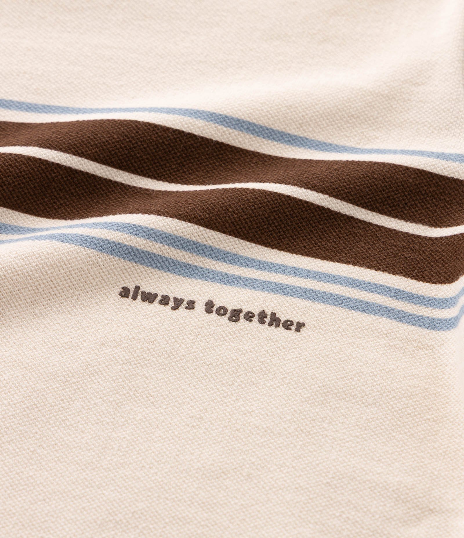 Camiseta Infantil em Piquet com Lettering - Tam 1 a 6 Anos Bege 7