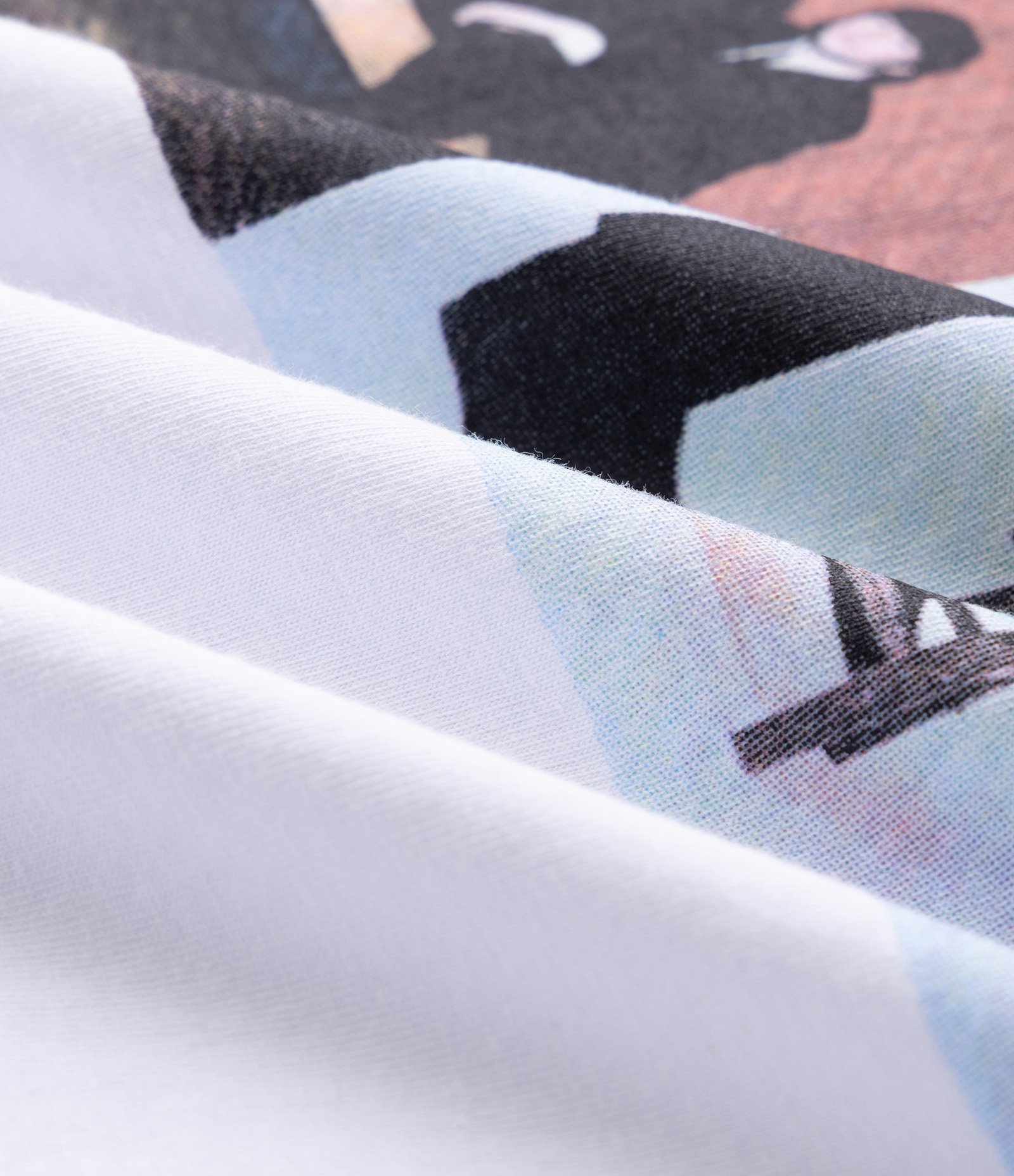 Camiseta Comfort em Algodão dos The Beatles Branco 7