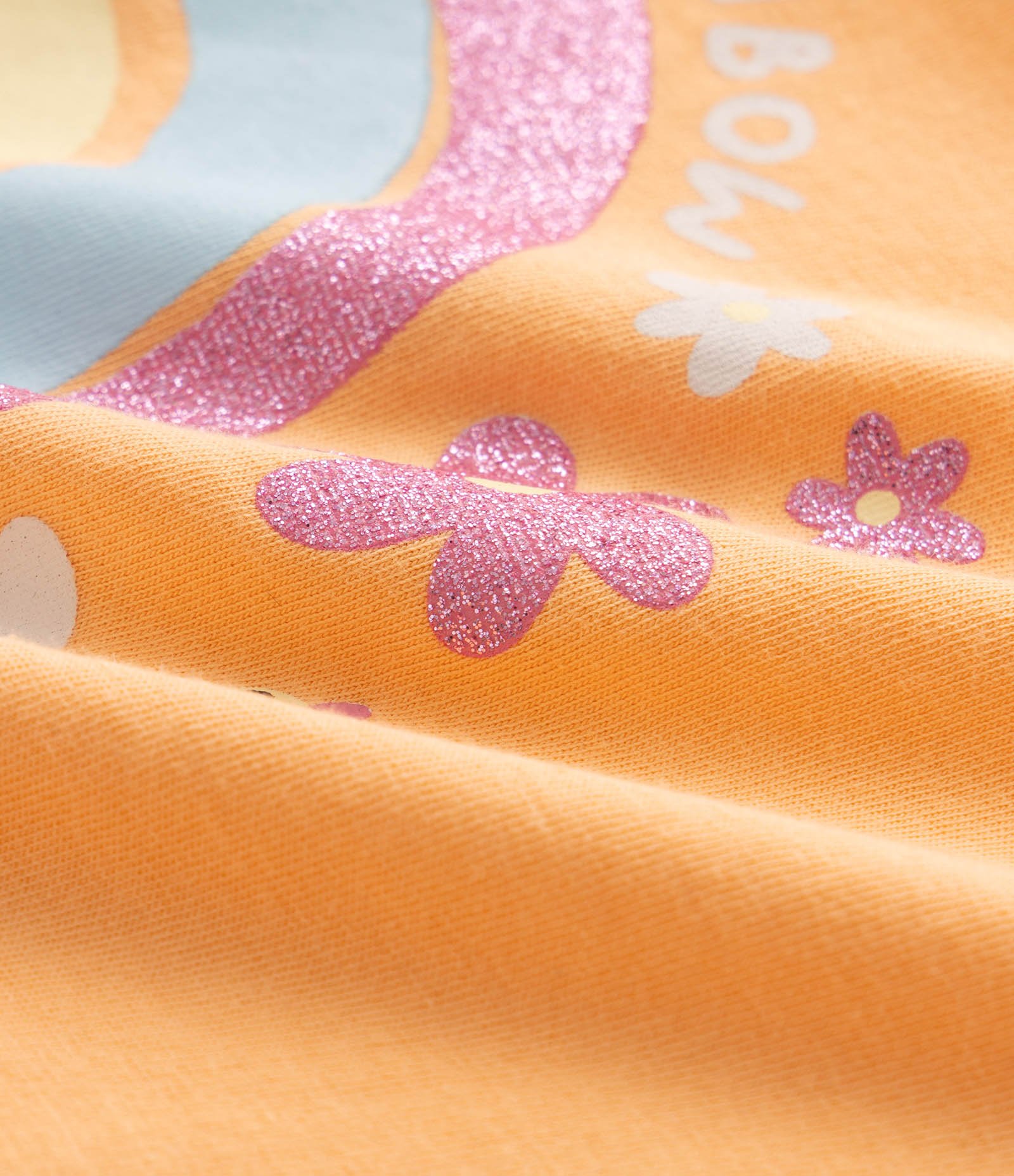 Camiseta Infantil Em Algodão Poim Estampa Unicórnio com Bolsinho - Tam 1 a 6 Anos Amarelo 10