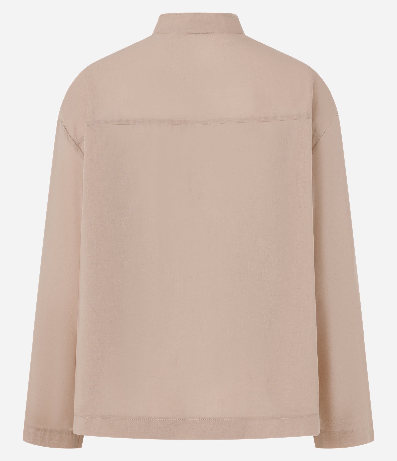 Blusa Kimono em Algodão com Amarração Oriental Frontal Bege 6