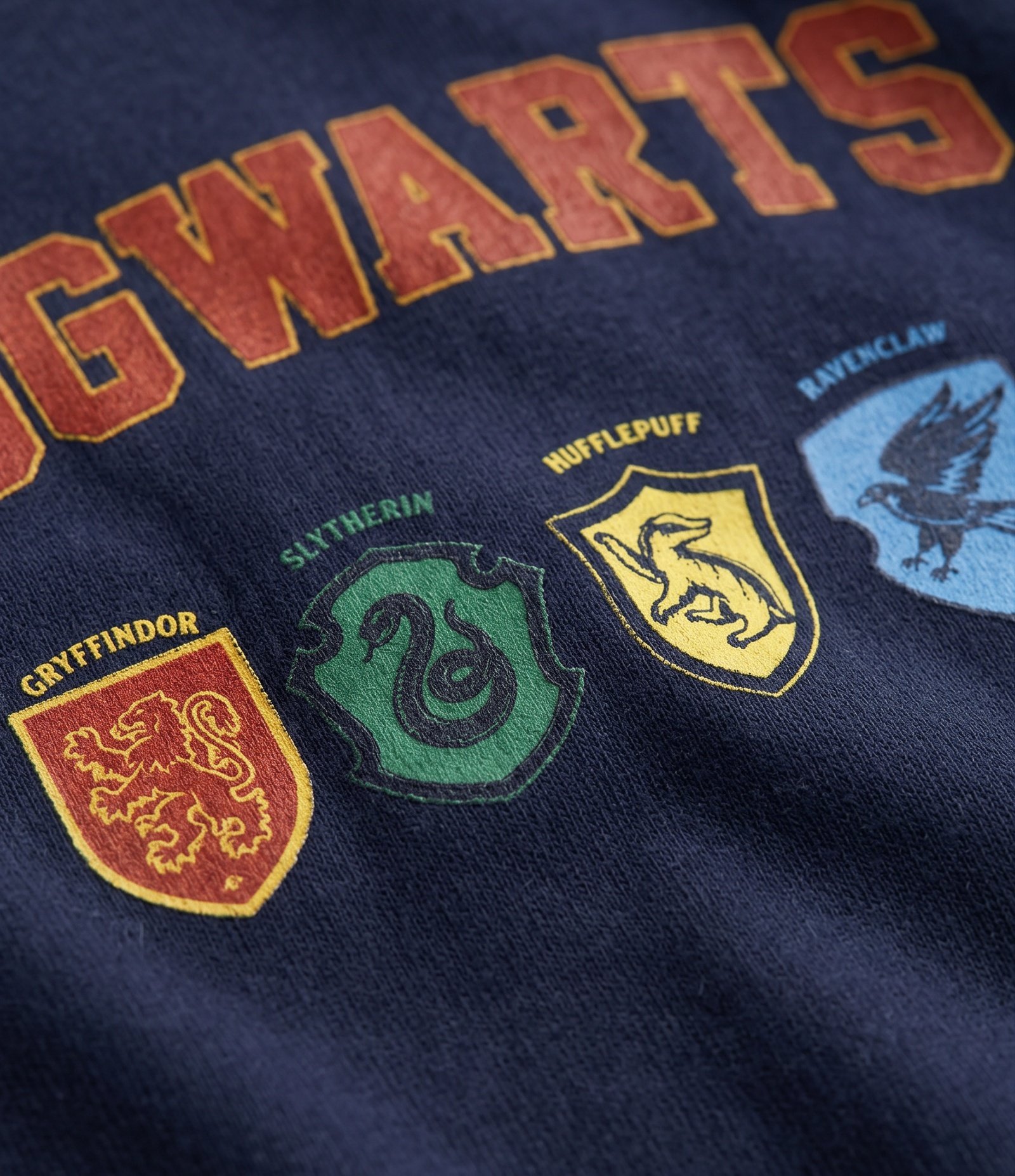 Camiseta Infantil em Algodão com Estampa Hogwarts - Tam 5 a 14 Anos Azul 3