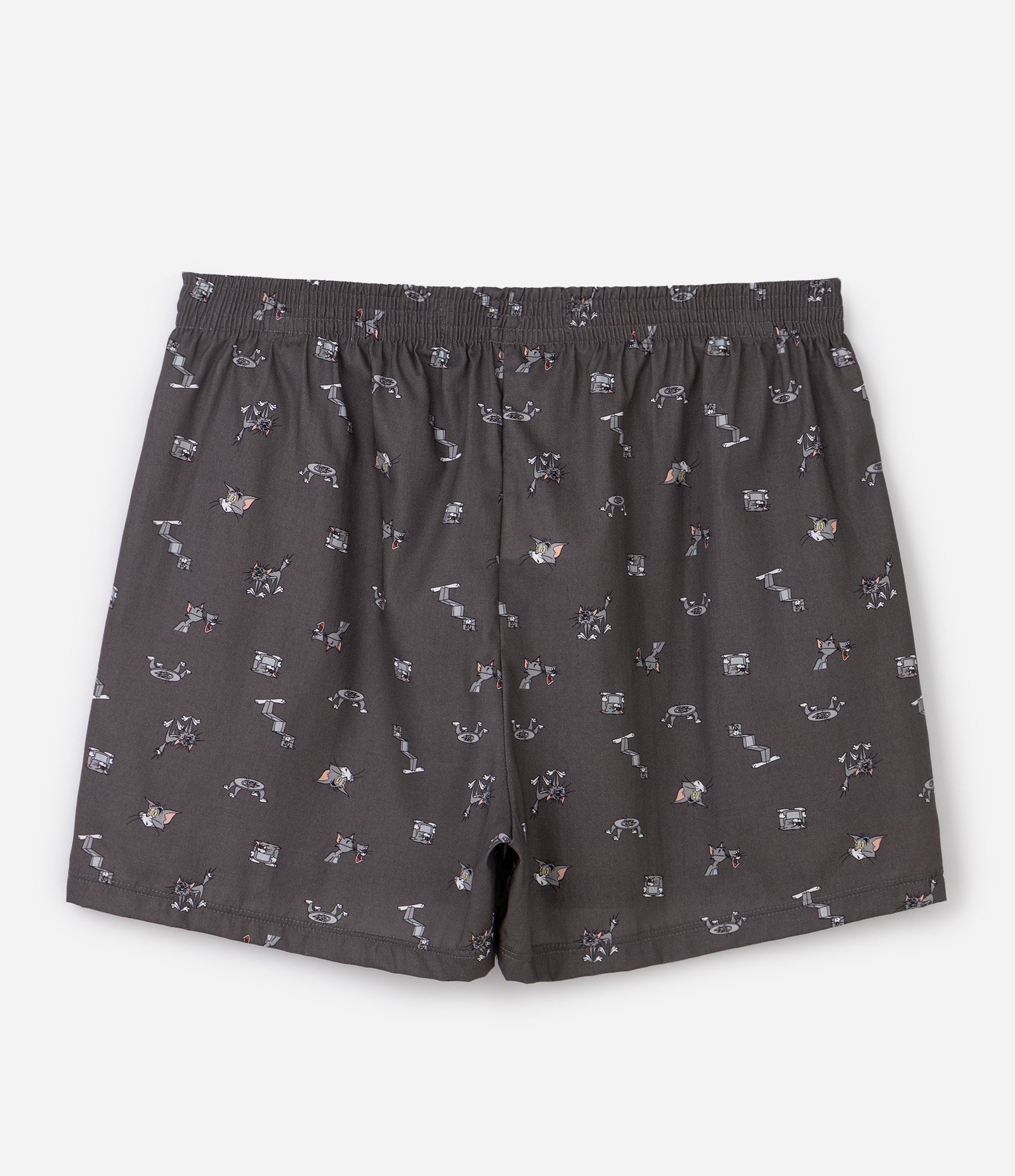 Cueca em Tricoline de Algodão do Tom Cinza 2