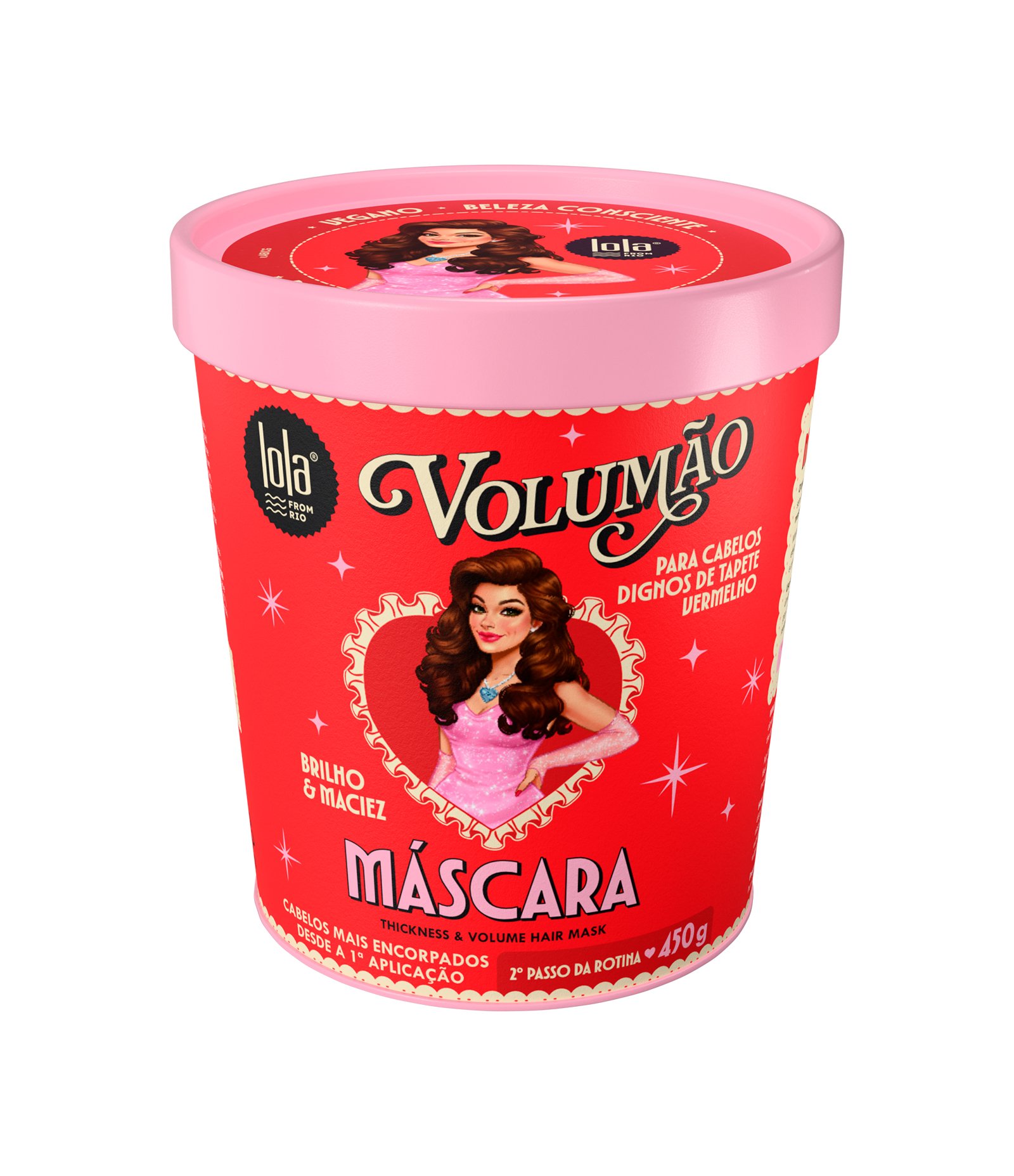 Máscara Capilar Volumão Lola from Rio 450g 1
