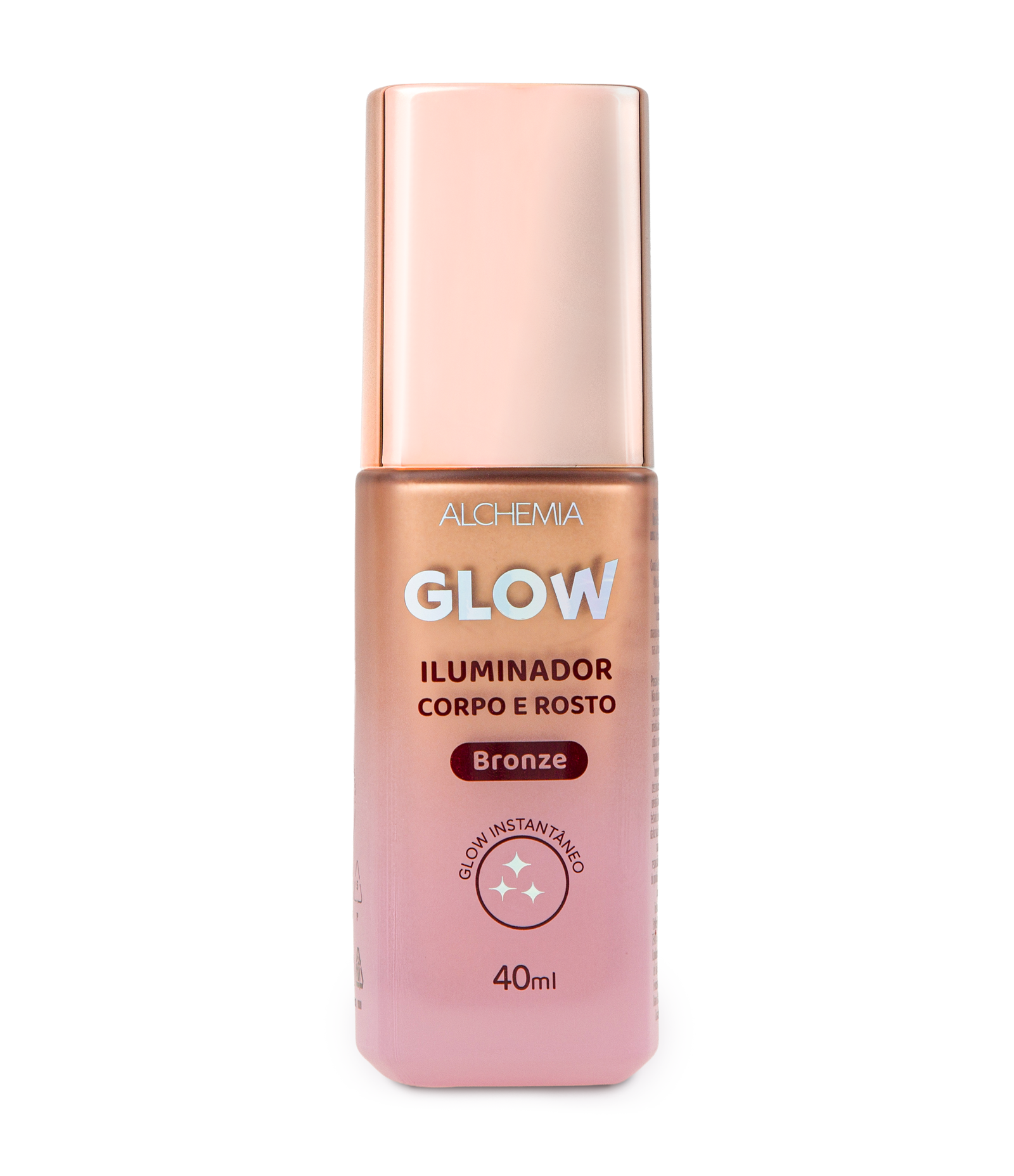 Iluminador Corpo e Rosto Glow Alchemia Bronze 40ml 1