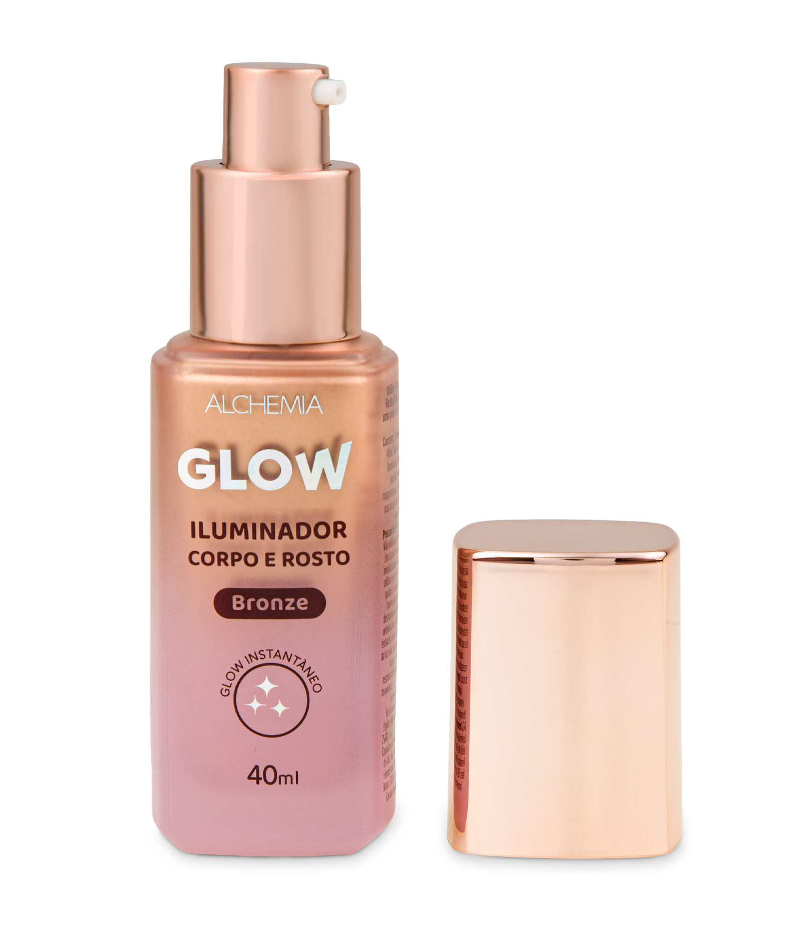 Iluminador Corpo e Rosto Glow Alchemia Bronze 40ml 4