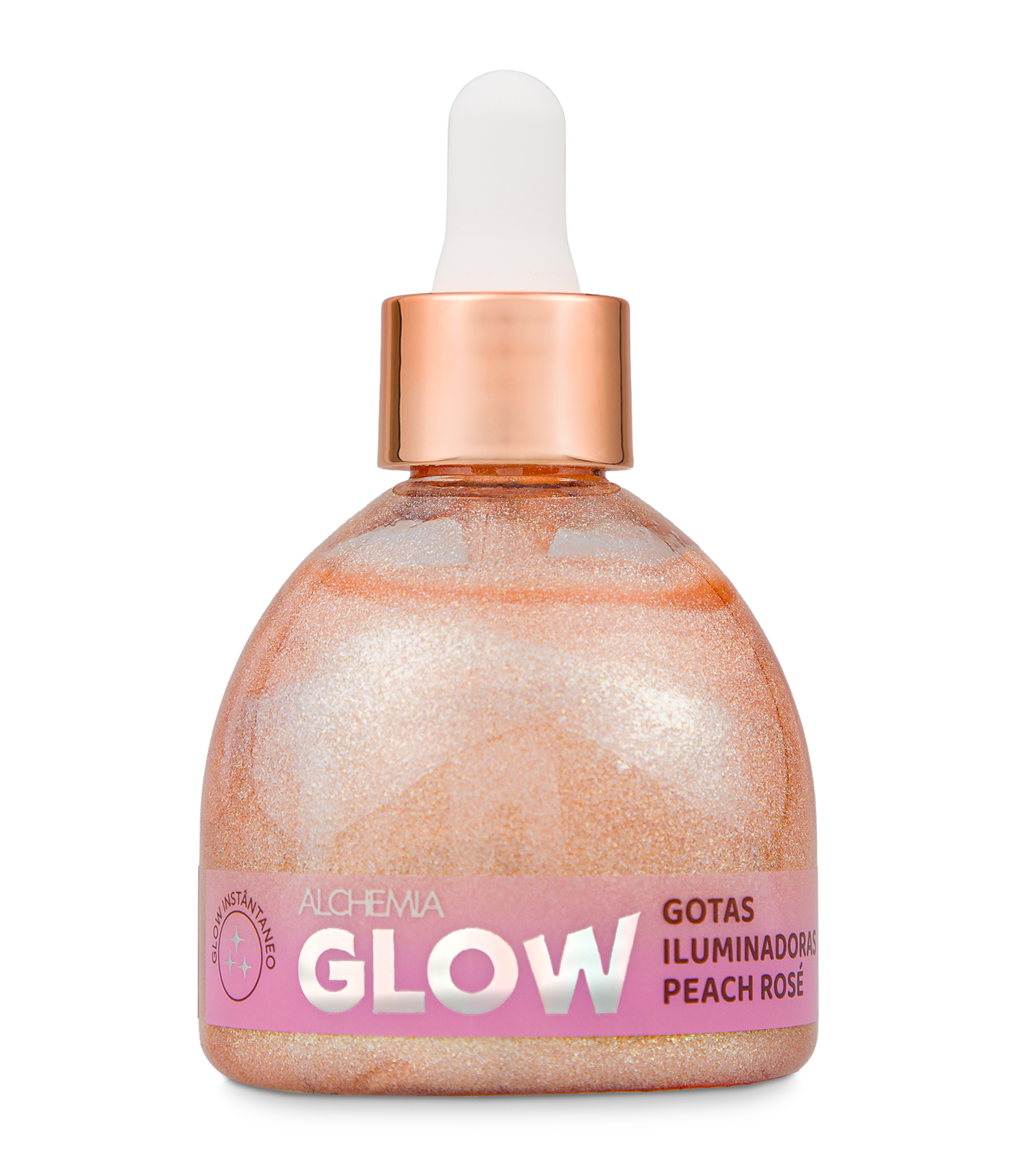 Gotas Iluminadoras Peach Rose Glow Alchemia 100ml 1