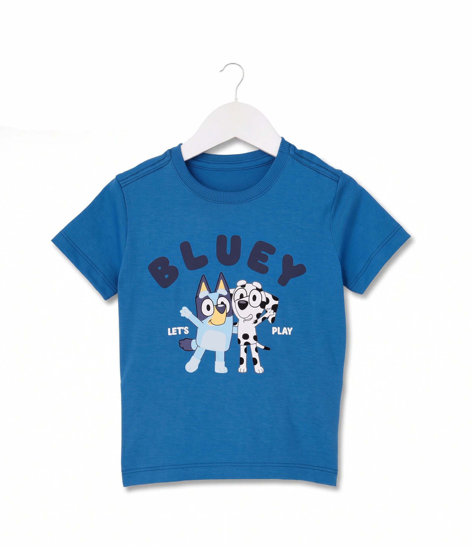Camiseta Infantil em Algodão Estampa Bluey - Tam 2 a 6 anos Azul 1